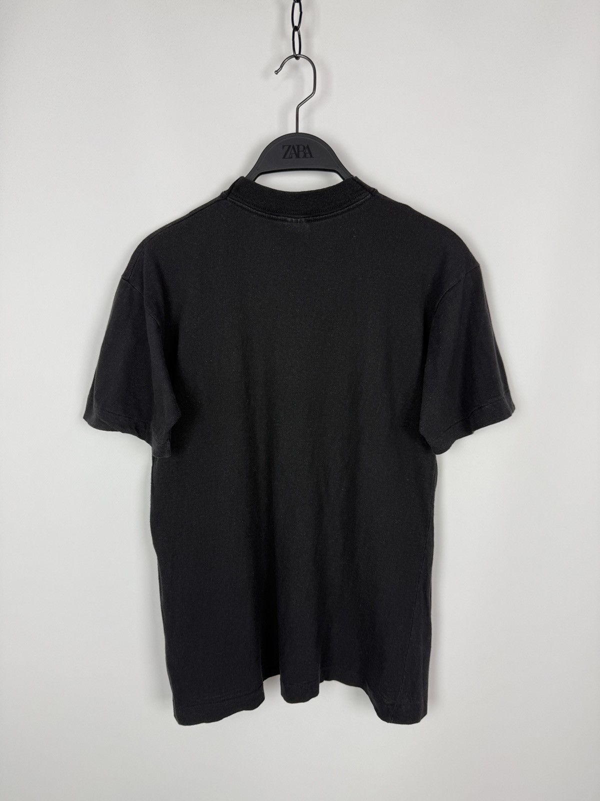 Vintage 1990’s Vintage Faded Black Single Stitched T-Shirt Size US S / EU 44-46 / 1 - 4 Thumbnail