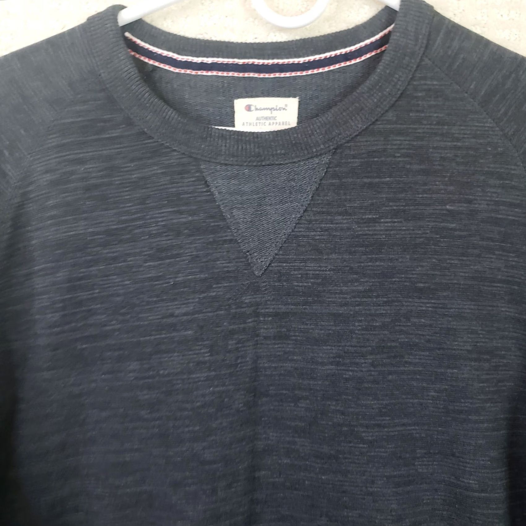 Champion Champion Gray Sweatshirt Long Sleeve Men L Pullover Size US L / EU 52-54 / 3 - 6 Thumbnail