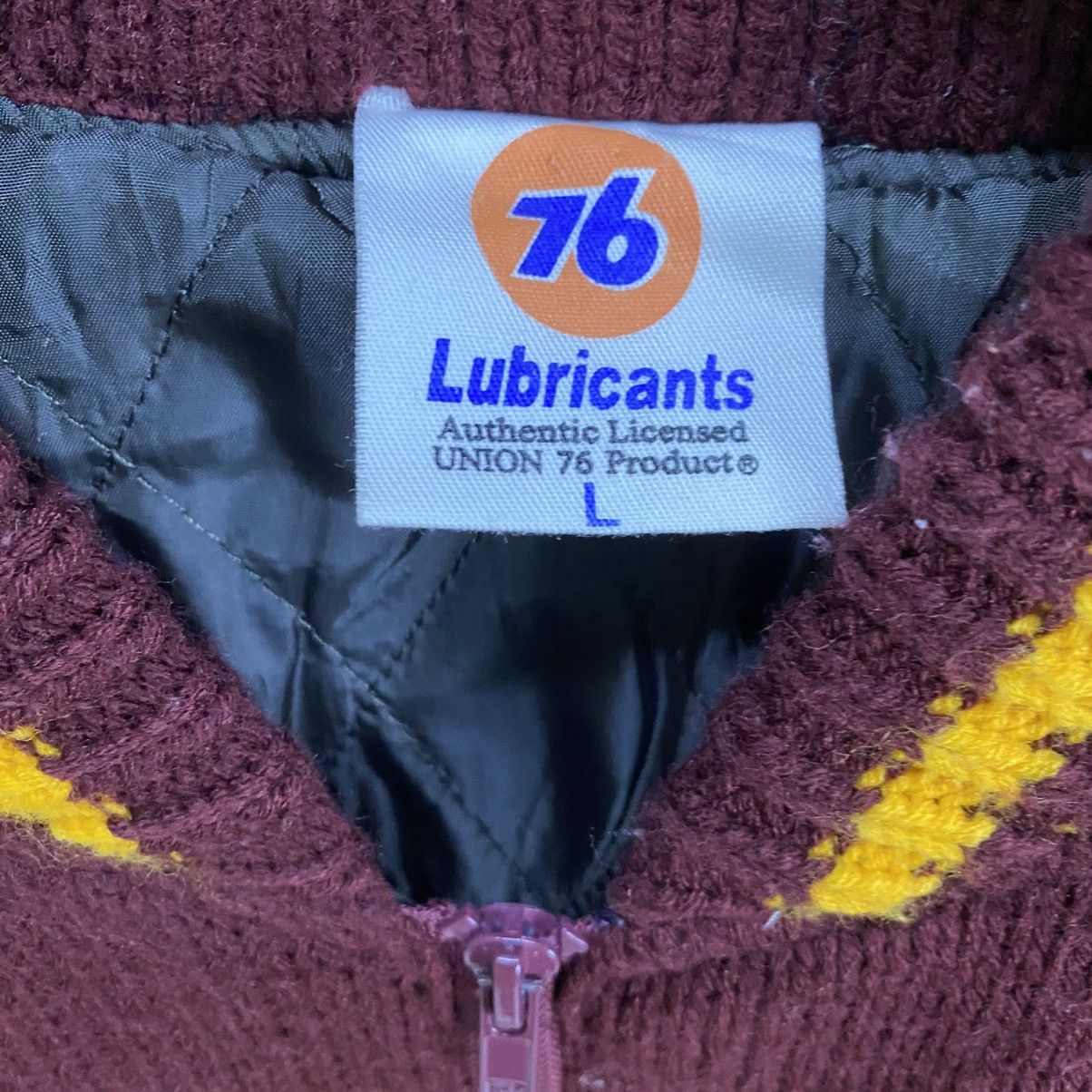 Sports Specialties × Vintage 76 Lubricant knit bomber jacket Size US L / EU 52-54 / 3 - 13 Thumbnail