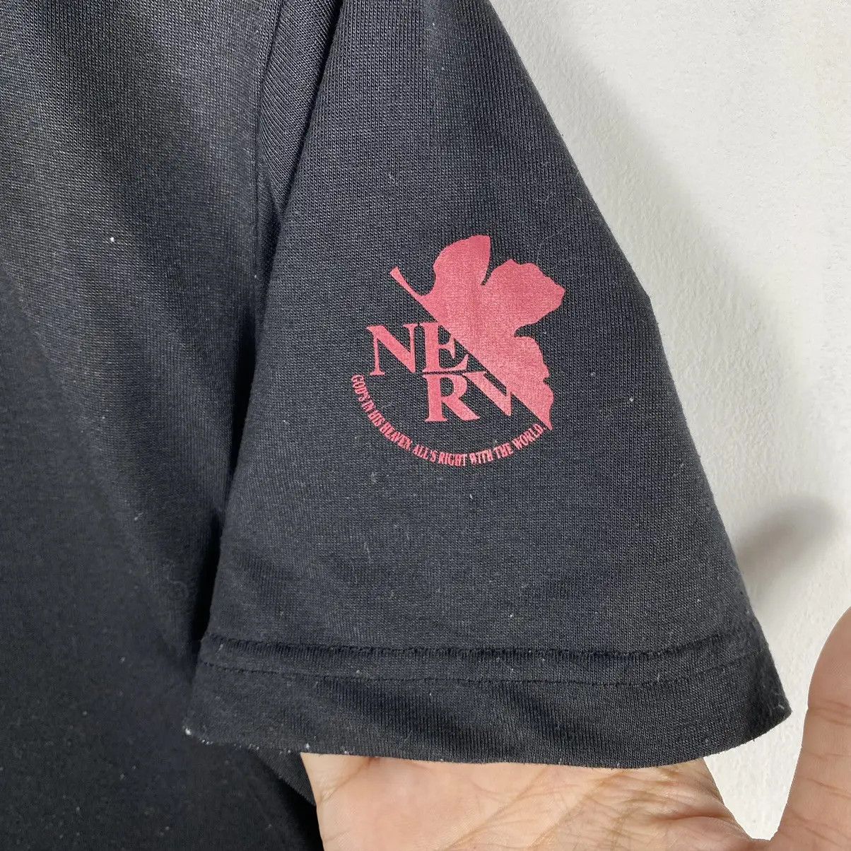 Anime EVANGELION SPORTS 2020 PROJECT EVA NERV TOKYO-3 TEE Size US L / EU 52-54 / 3 - 4 Thumbnail