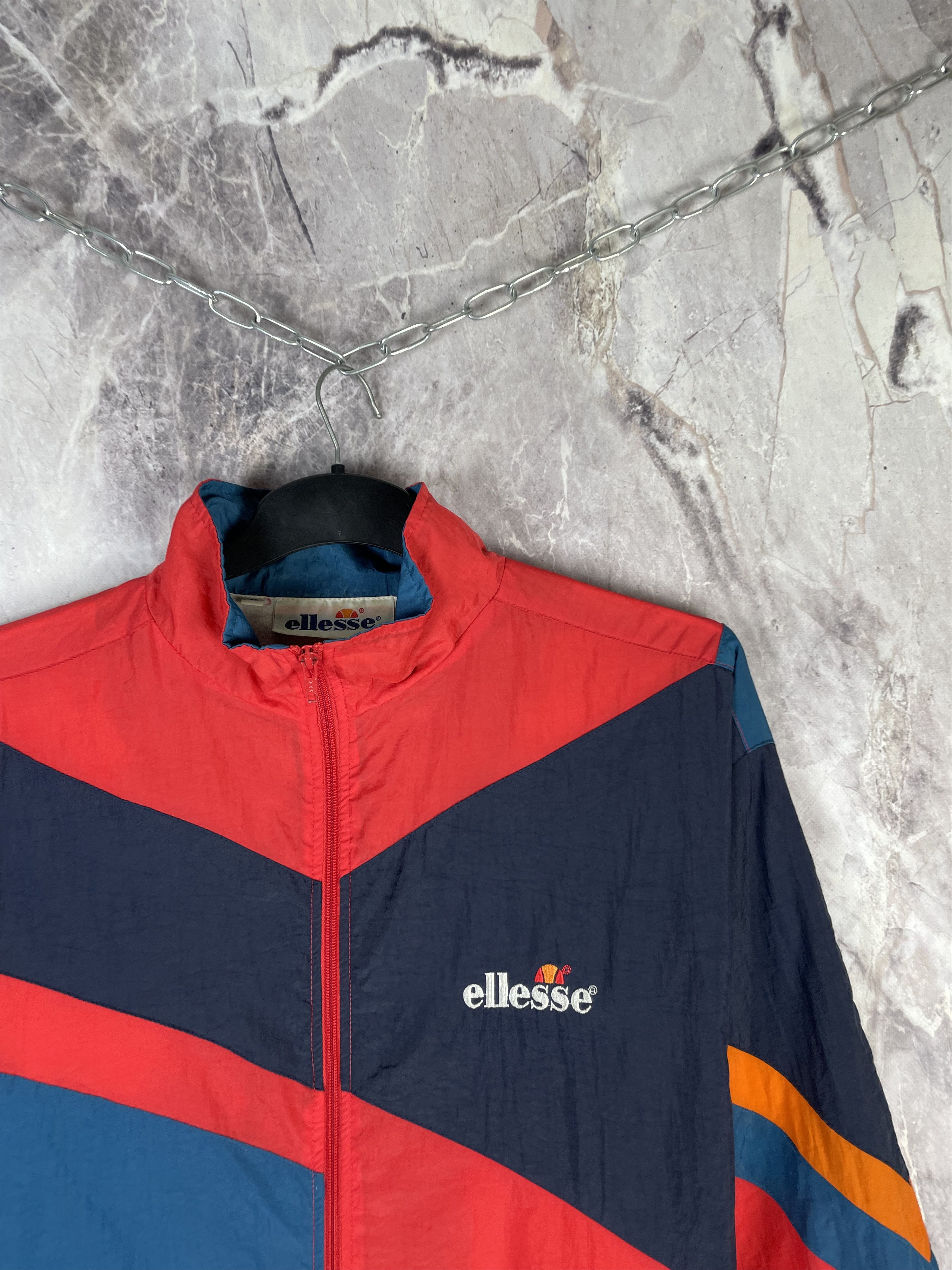 Ellesse Vintage 90s Ellesse Track Top Jacket Size US M / EU 48-50 / 2 - 3 Thumbnail
