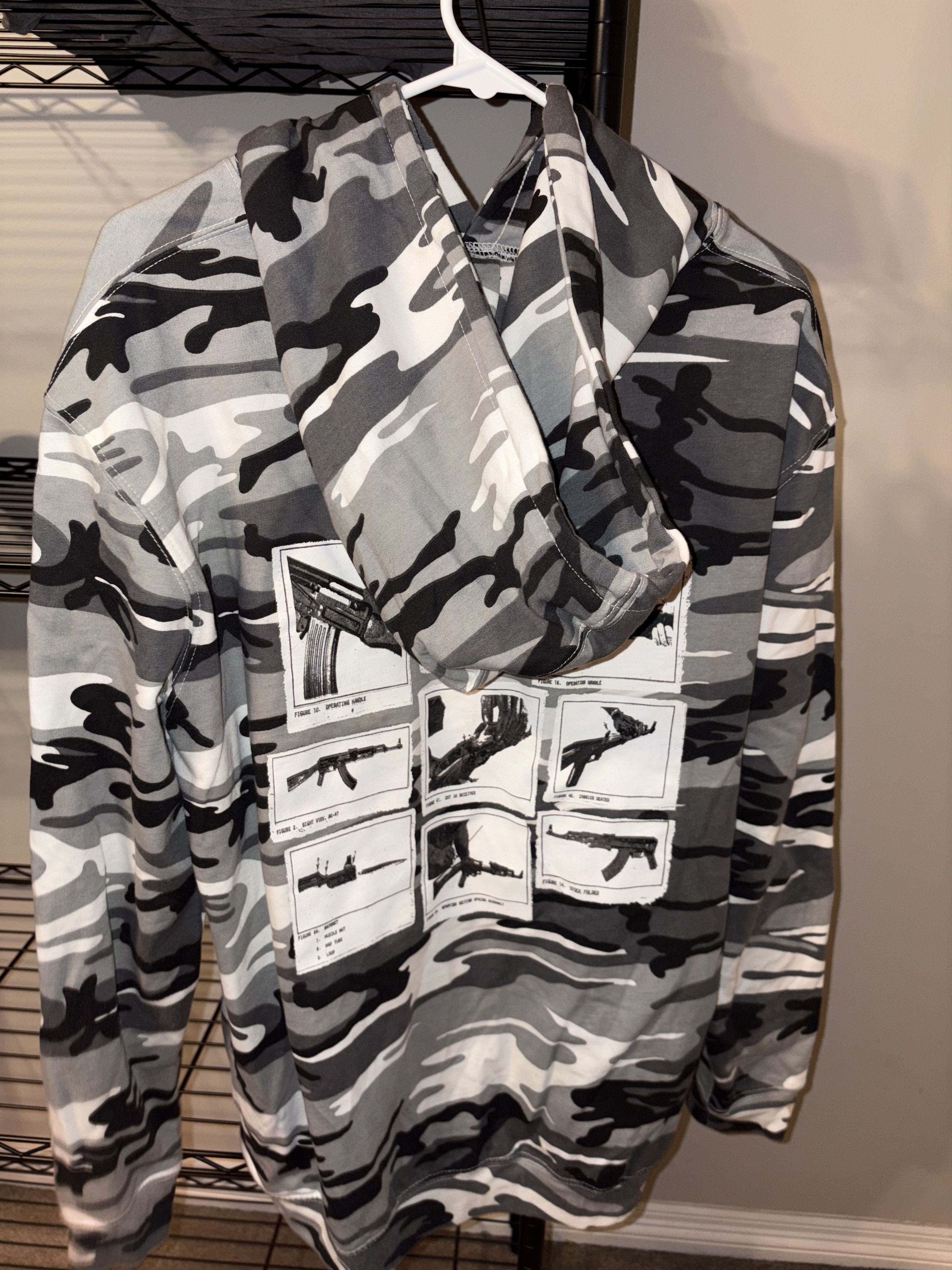 G59 Records $uicideboy$ Artic Camo Hoodie Size US M / EU 48-50 / 2 - 2 Thumbnail