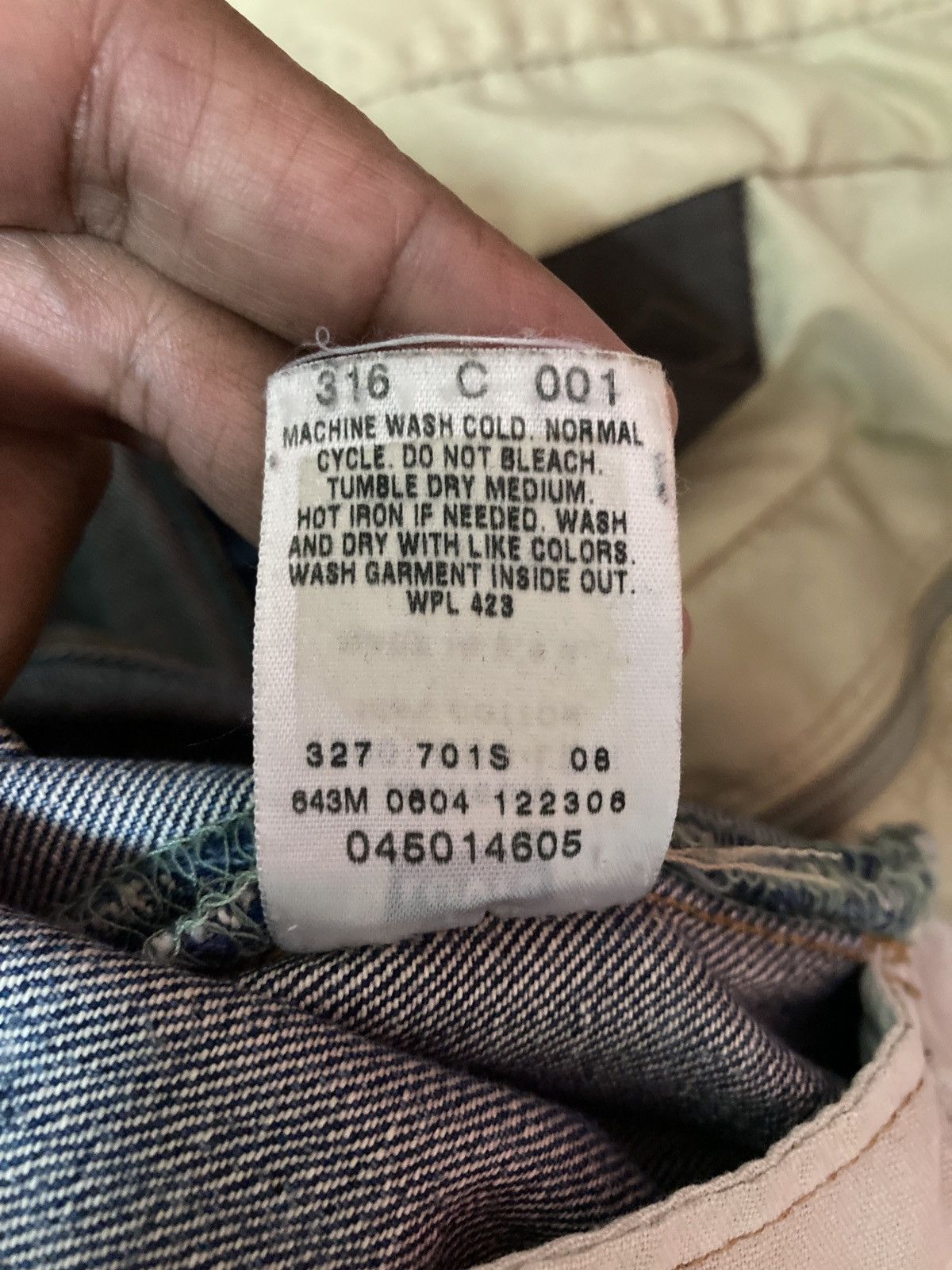 Japanese Brand The Flat Head x Levi's 501 jean Size US 32 / EU 48 - 13 Thumbnail
