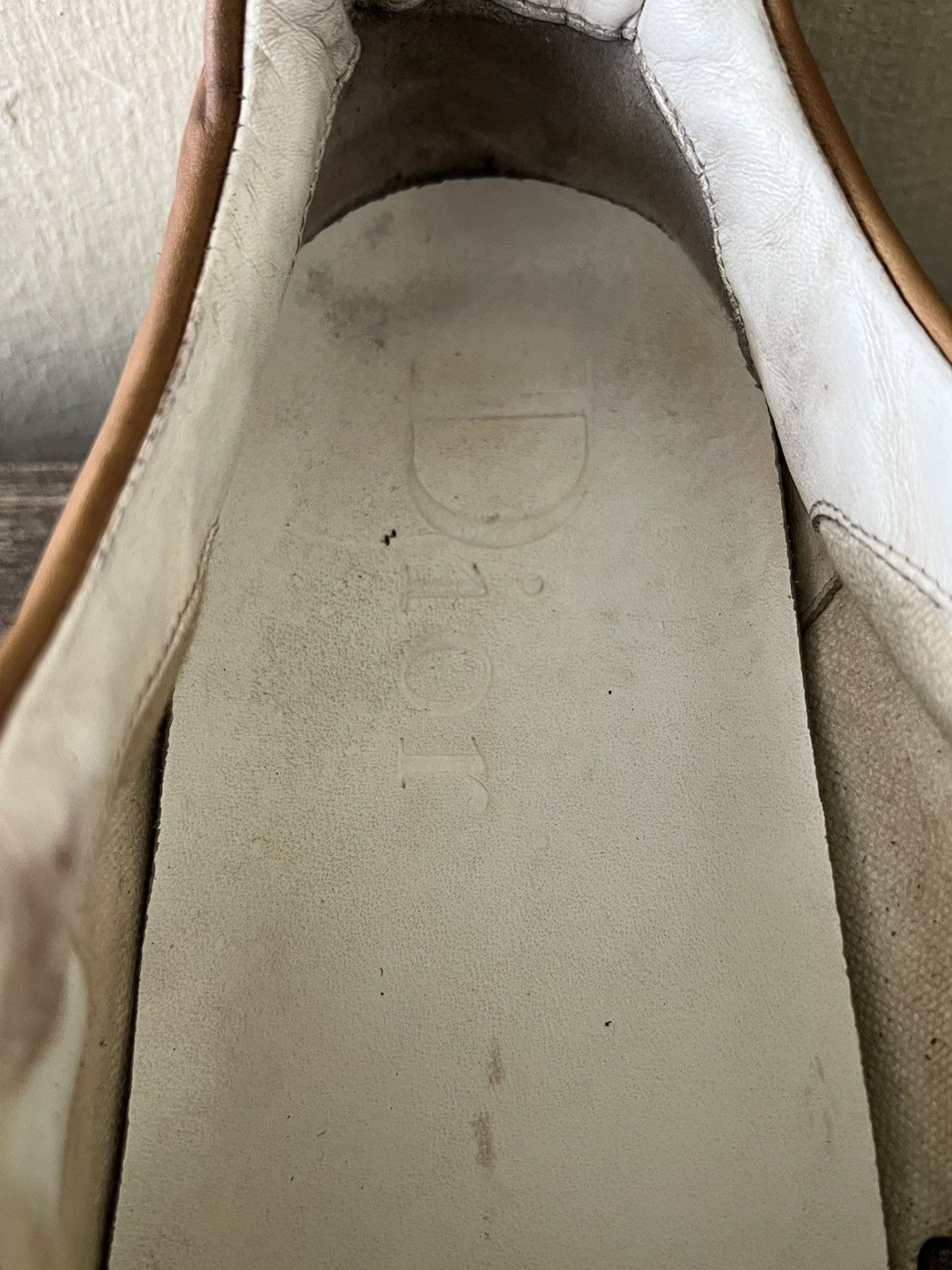 Dior DIOR B01 INSPIRED LOW-TOPS IN TAN/WHITE 🤎 Size US 8 / EU 41 - 12 Thumbnail