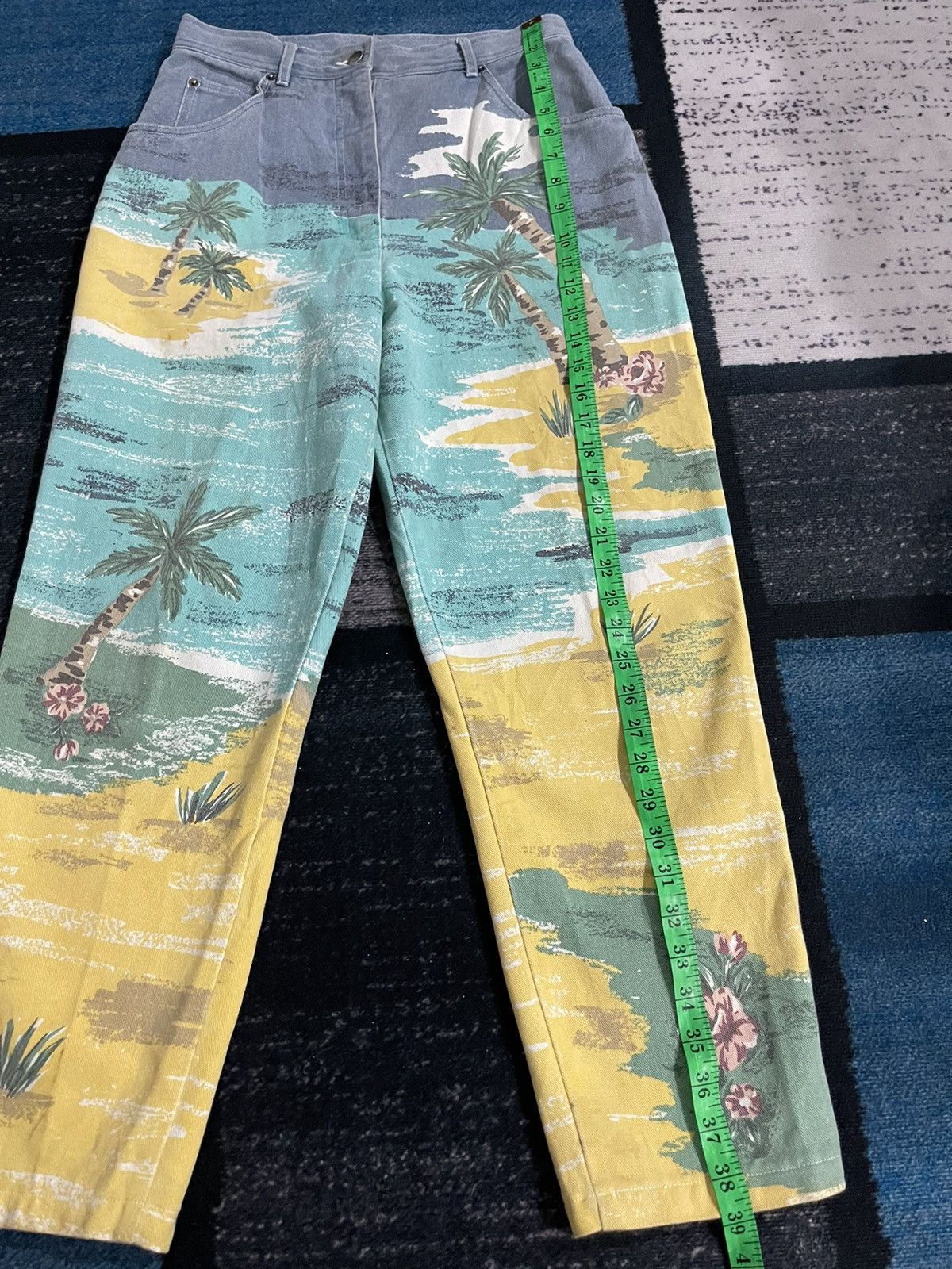 Japanese Brand × Vintage Vintage Together Jeans Print Island Size 28" / US 6 / IT 42 - 4 Thumbnail