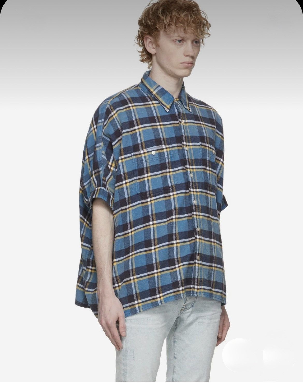 R13 Oversized Boxy Shirt Small Size US S / EU 44-46 / 1 - 1 Thumbnail