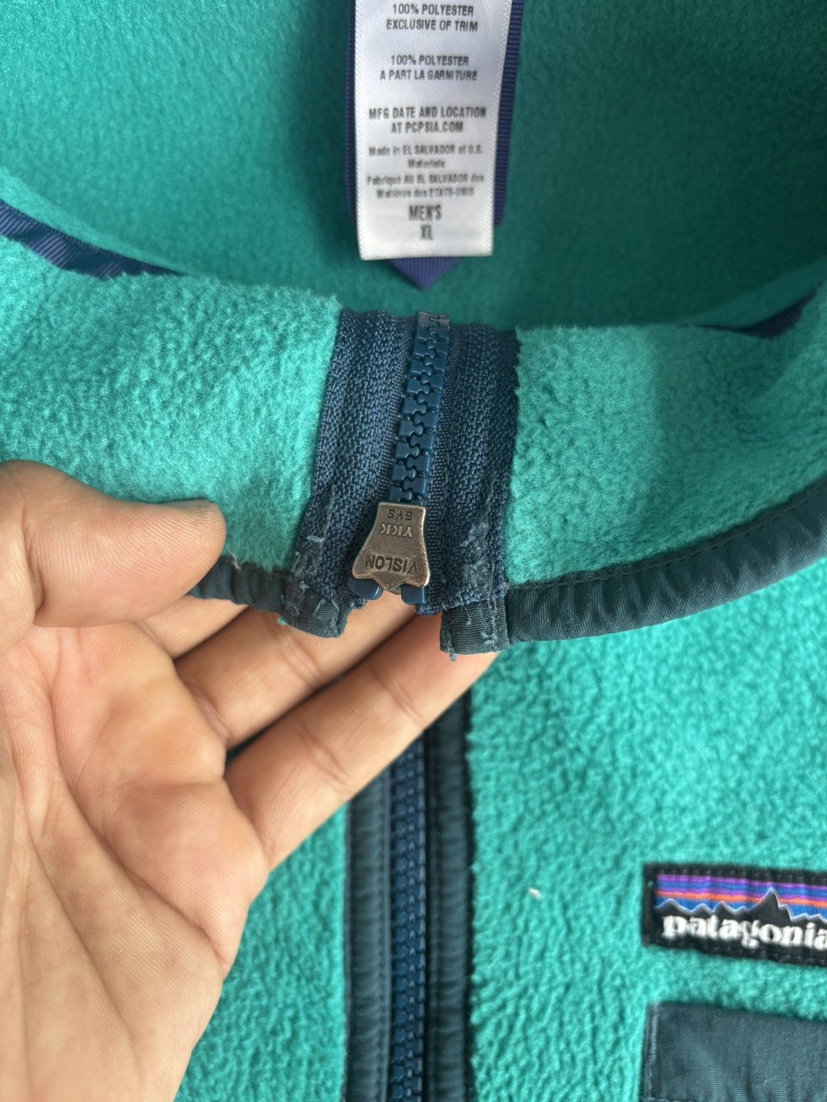 Patagonia Patagonia Classics Turquoise Vest Size US XL / EU 56 / 4 - 7 Thumbnail