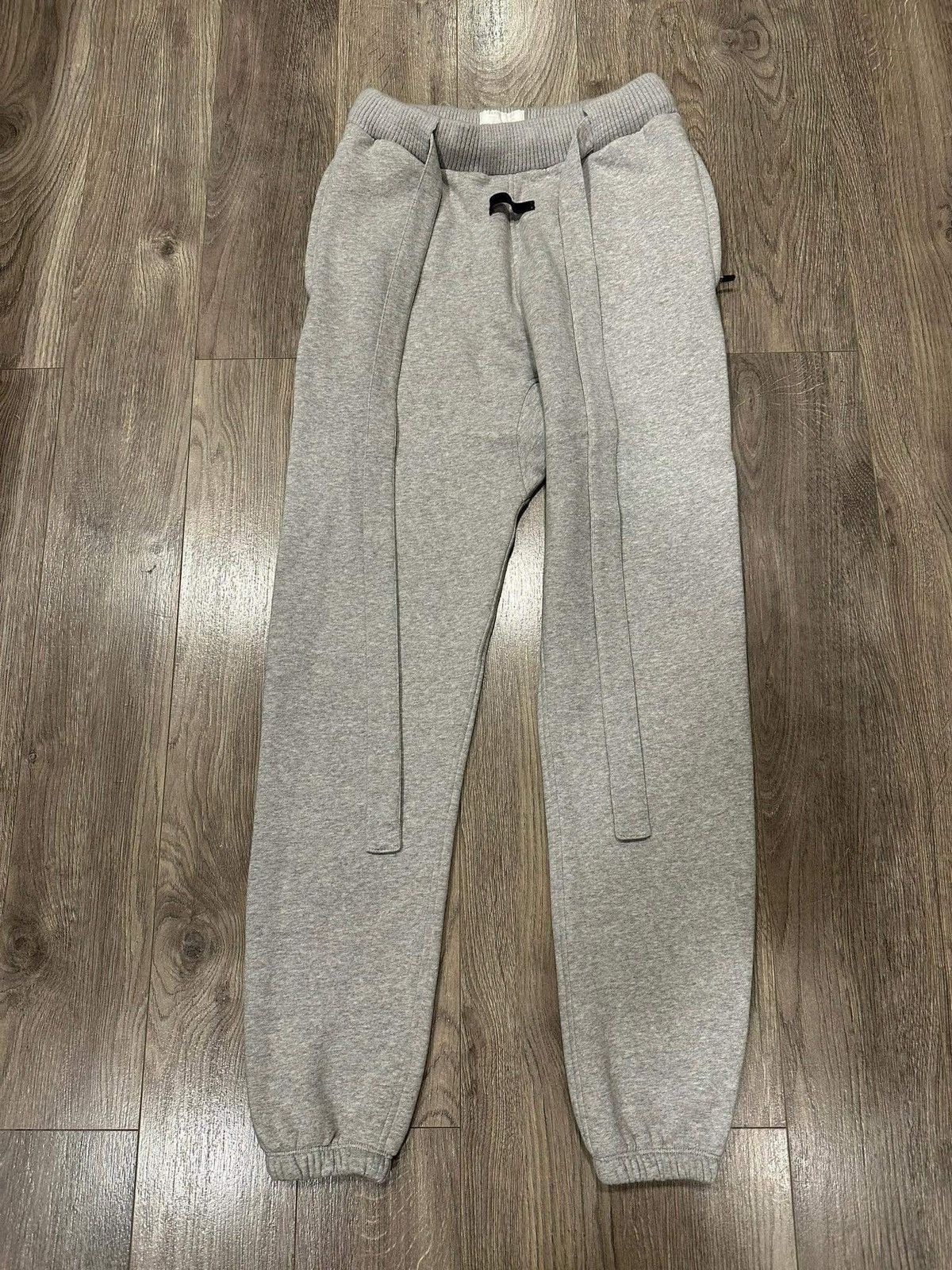 image of Ermenegildo Zegna x Fear Of God Zegna Grey Sweatpants, Men's (Size 28)