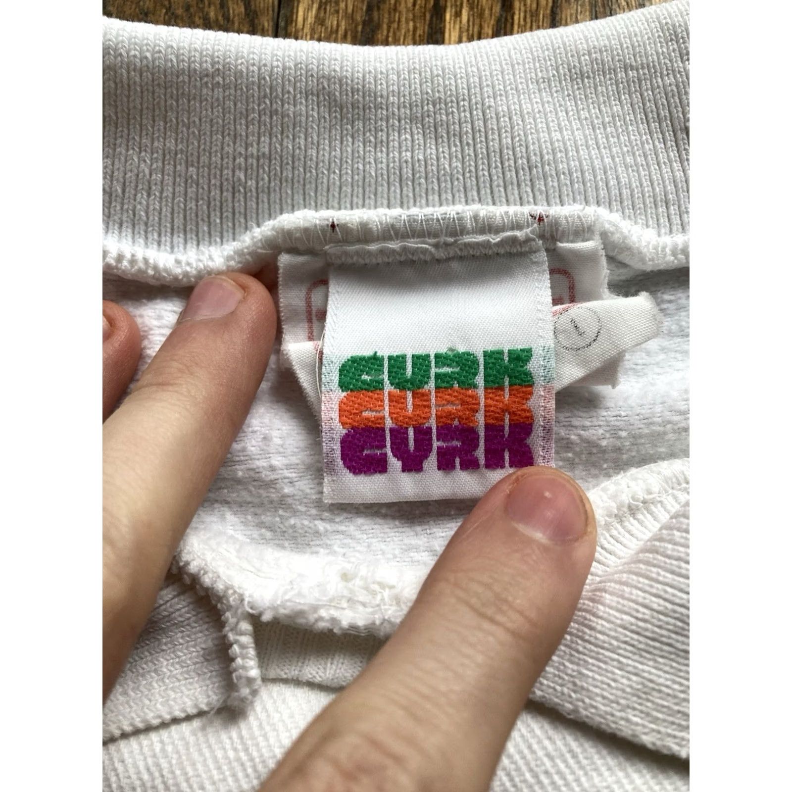 Vintage VINTAGE Park City Utah Sweatshirt L Large White Collared Ski 80s 90s Mens Curk Pullover Knit Solid Artworks Size US L / EU 52-54 / 3 - 5 Thumbnail