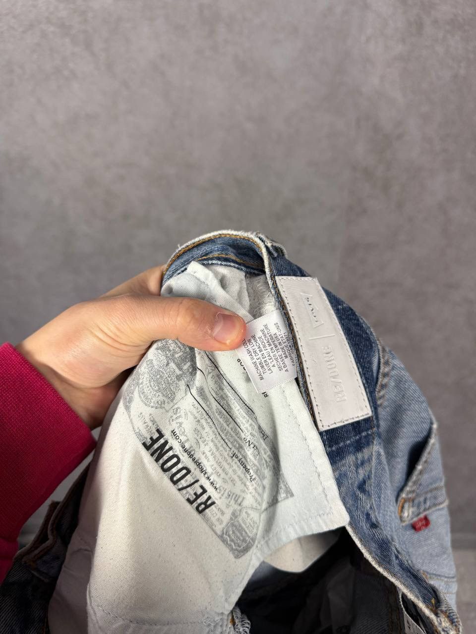 RE/DONE RE/DONE x Levi’s distressed denim jeans Size US 29 - 12 Thumbnail