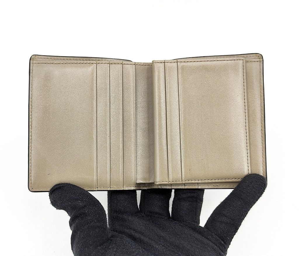 Leather ILMO full leather bi-fold two tone wallet Size ONE SIZE - 3 Thumbnail