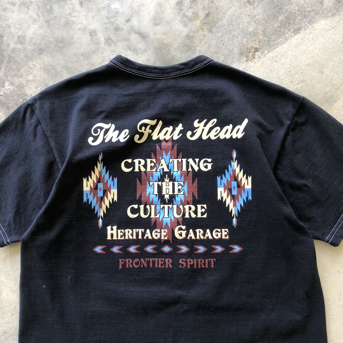 The Flat Head THE FLAT HEAD Frontier Spirit T-Shirt Size US XXS / EU 40 - 4 Thumbnail