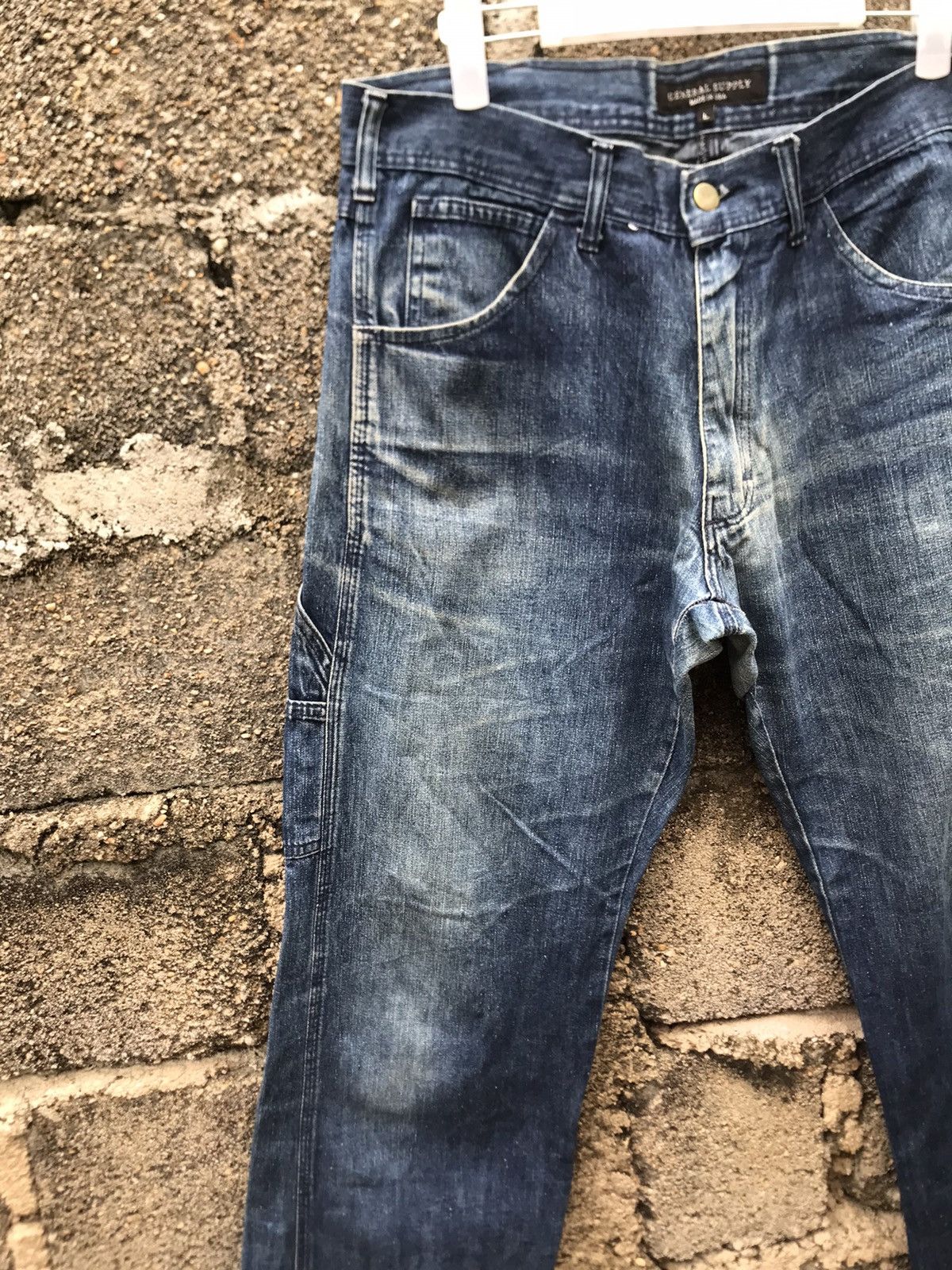 Other ⚡️Vintage General Supply Workers Style Carpenter Denim Size US 34 / EU 50 - 5 Thumbnail