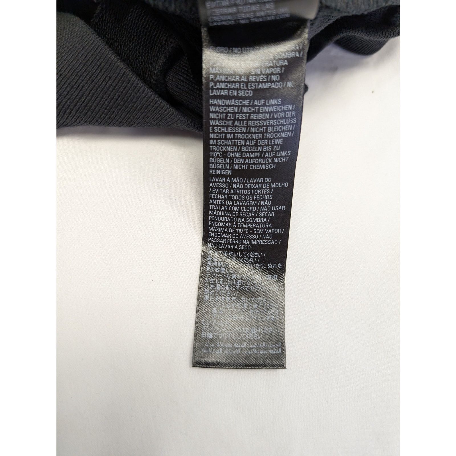 Balenciaga o1rshd1 Need for Speed Tape Fit Zip-up Hoodie in Black Size US L / EU 52-54 / 3 - 19 Thumbnail