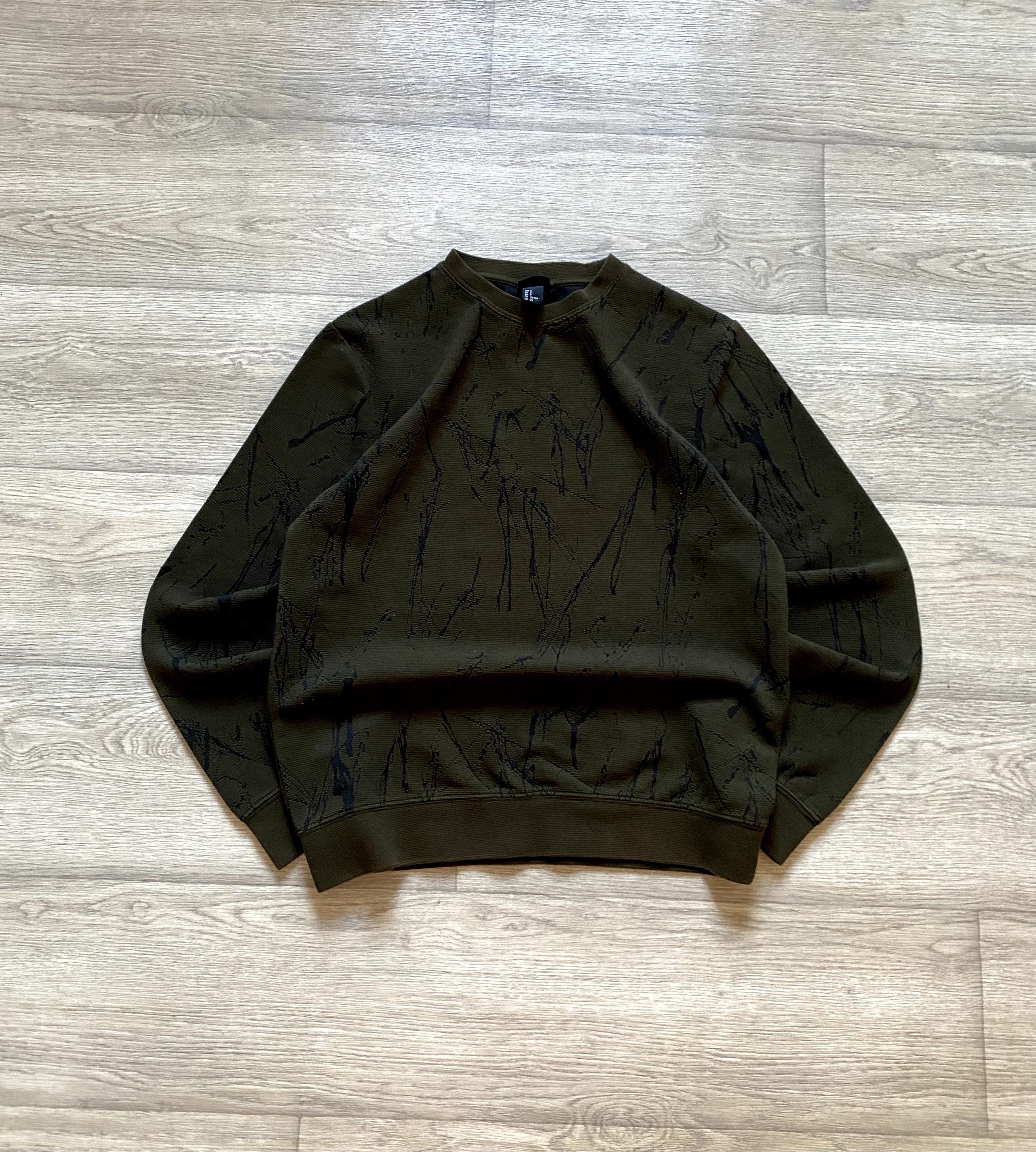 Beauty Beast × Designer Vintage Avant Garde Designer Sweatshirt Size S Khaki Size US S / EU 44-46 / 1 - 1 Thumbnail