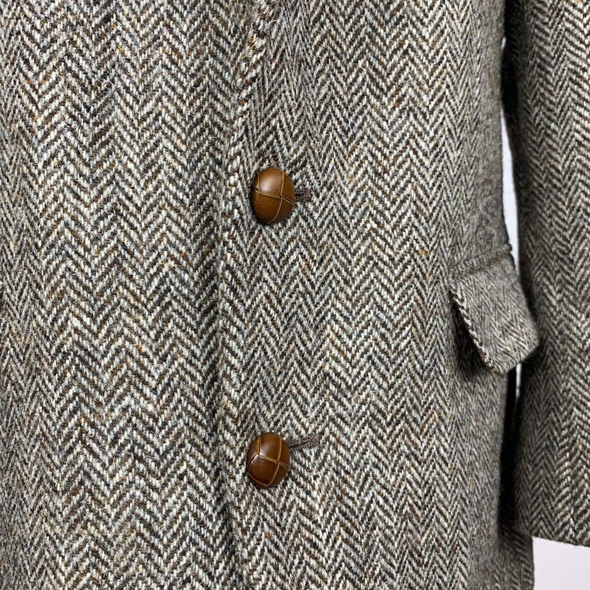 Harris Tweed Vintage Harris Tweed Wool Single Breasted Blazer Jacket 40R Size 40R - 8 Thumbnail