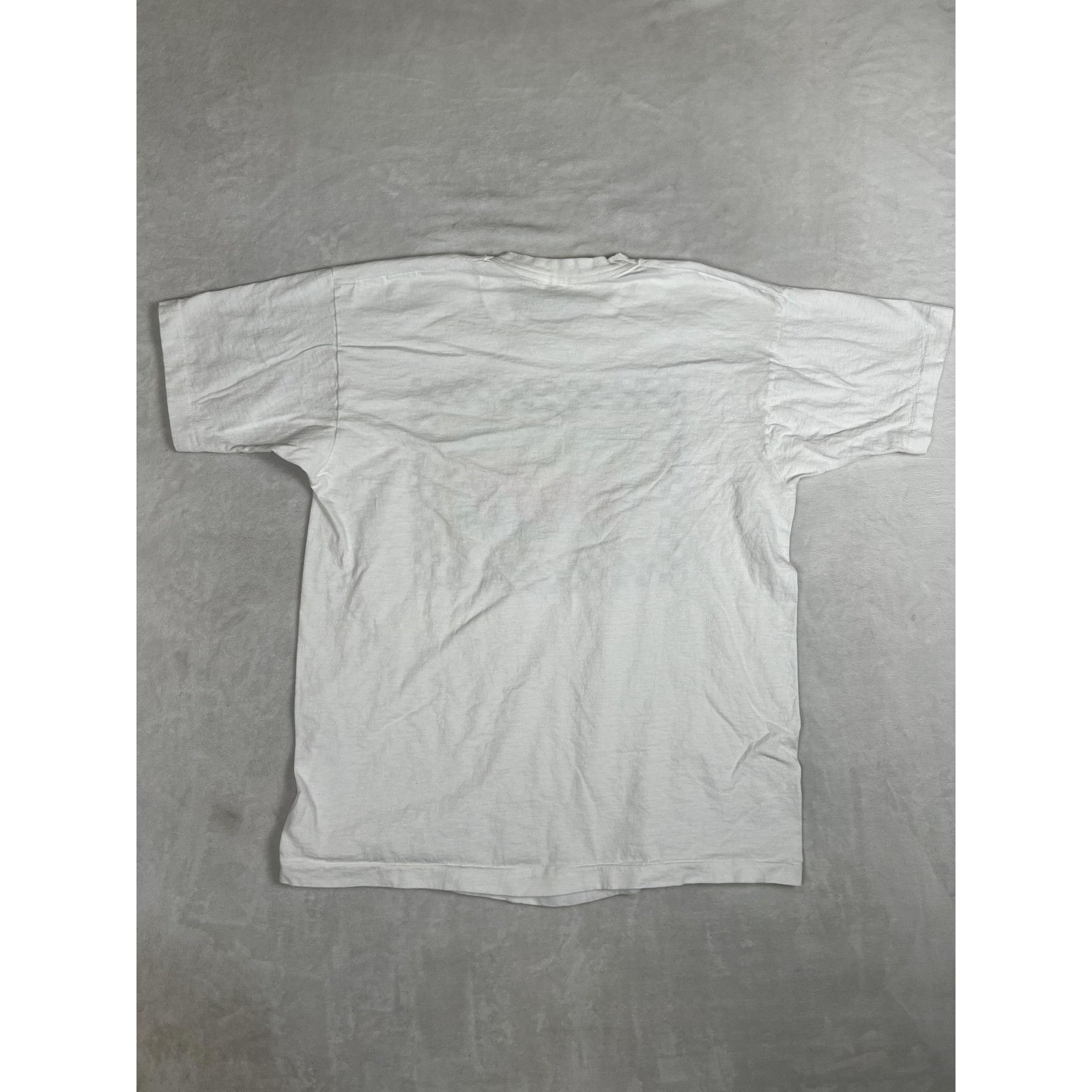 Fruit Of The Loom Vintage Les Chilis Shirt Mens XL White Dallas Chili Peppers Size US XL / EU 56 / 4 - 8 Thumbnail