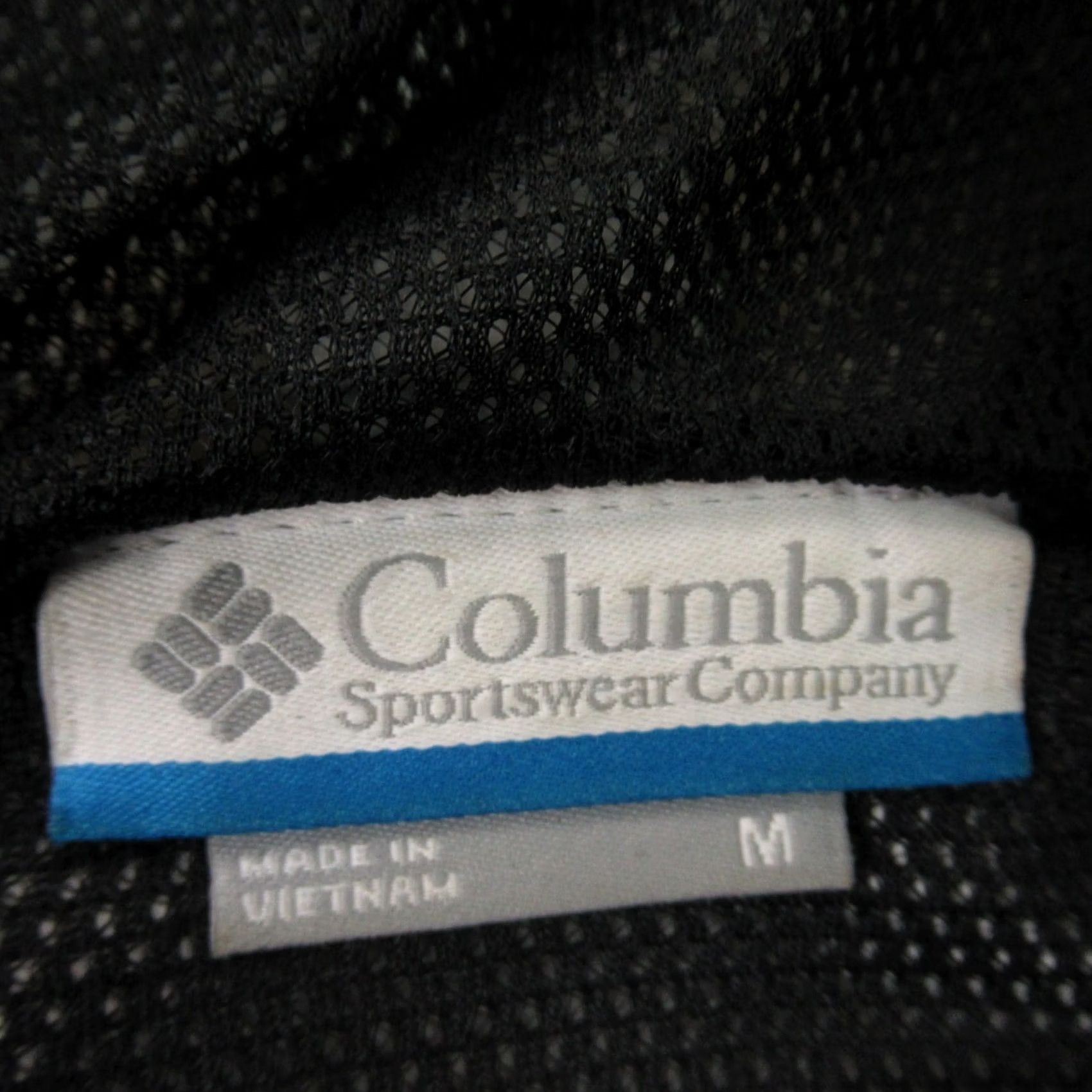 Vintage Columbia Jacket Womens Mediu Full Zip Hooded Outdoor Nylon Shell Pockets Black - Regular Size M Size M / US 6-8 / IT 42-44 - 3 Thumbnail
