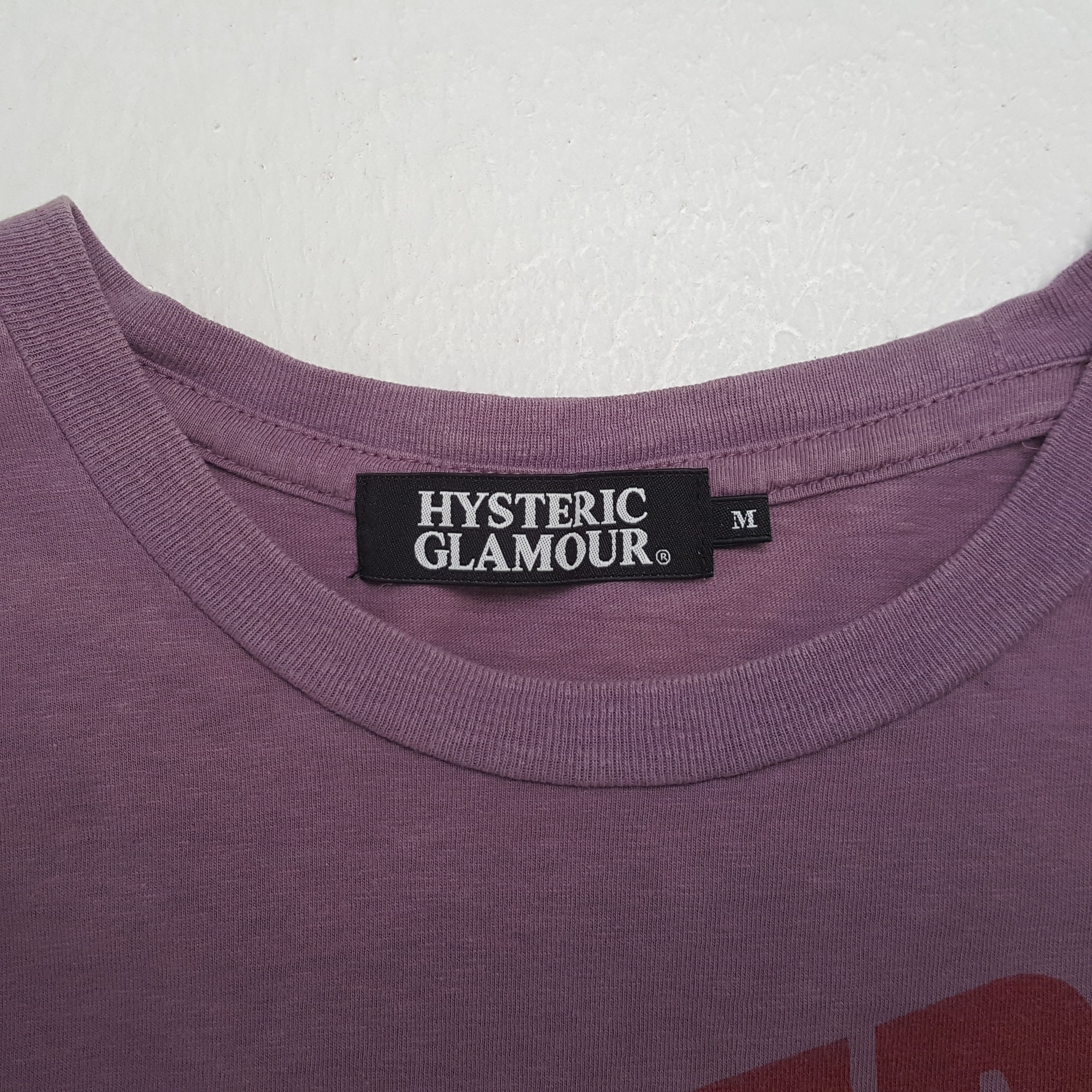 Hysteric Glamour Hysteric Glamour Japanese Brand Streetwear Tshirt C299N72 Size US S / EU 44-46 / 1 - 4 Thumbnail