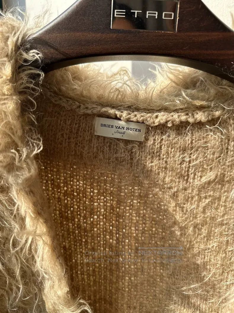 Dries Van Noten Dries Van Noten Knitted Coat Size S / US 4 / IT 40 - 2 Thumbnail