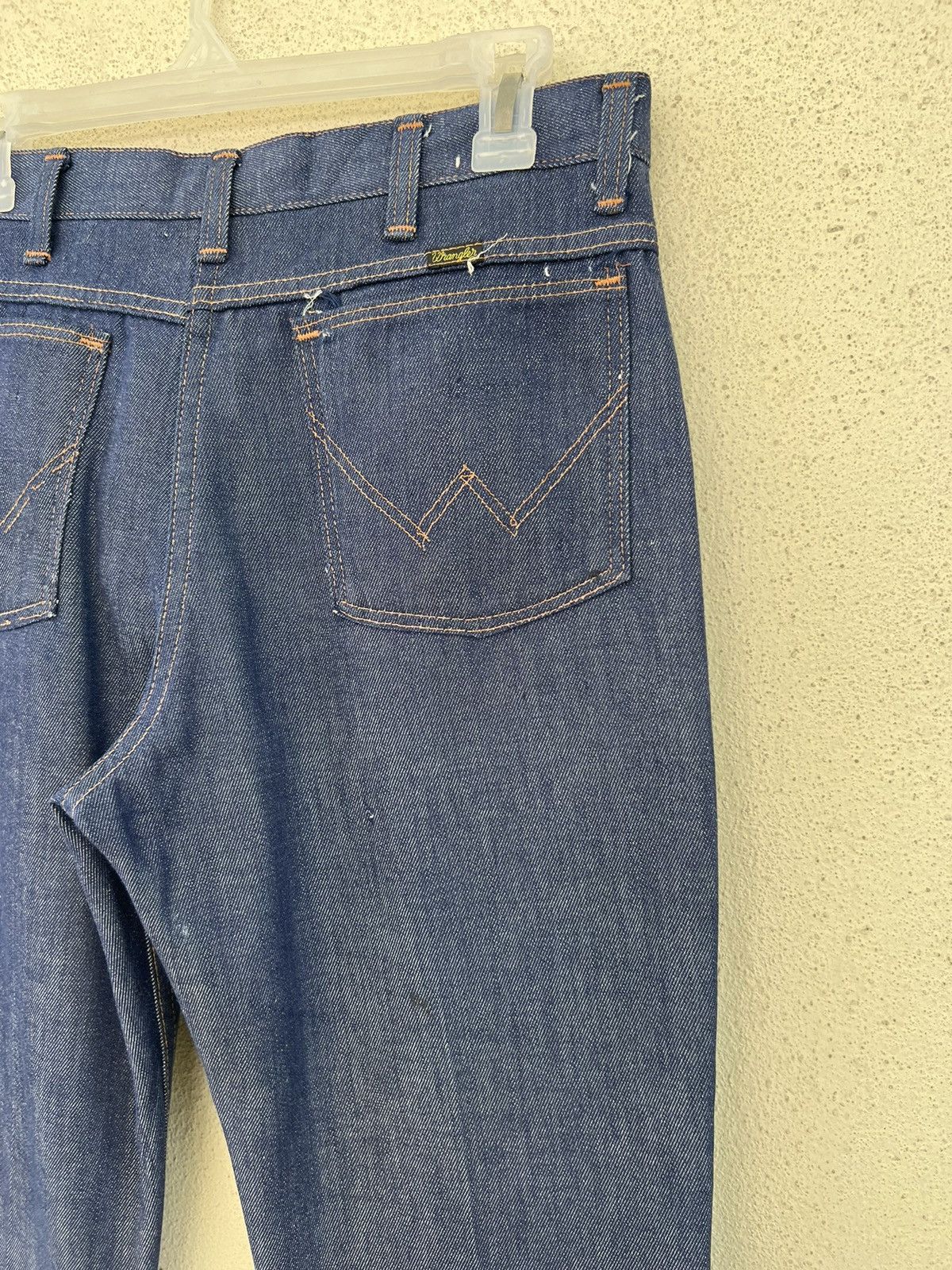 Vintage Vintage 60s Wrangler TALON Zipper Light Denim Bootcut Jeans Size US 30 / EU 46 - 19 Thumbnail