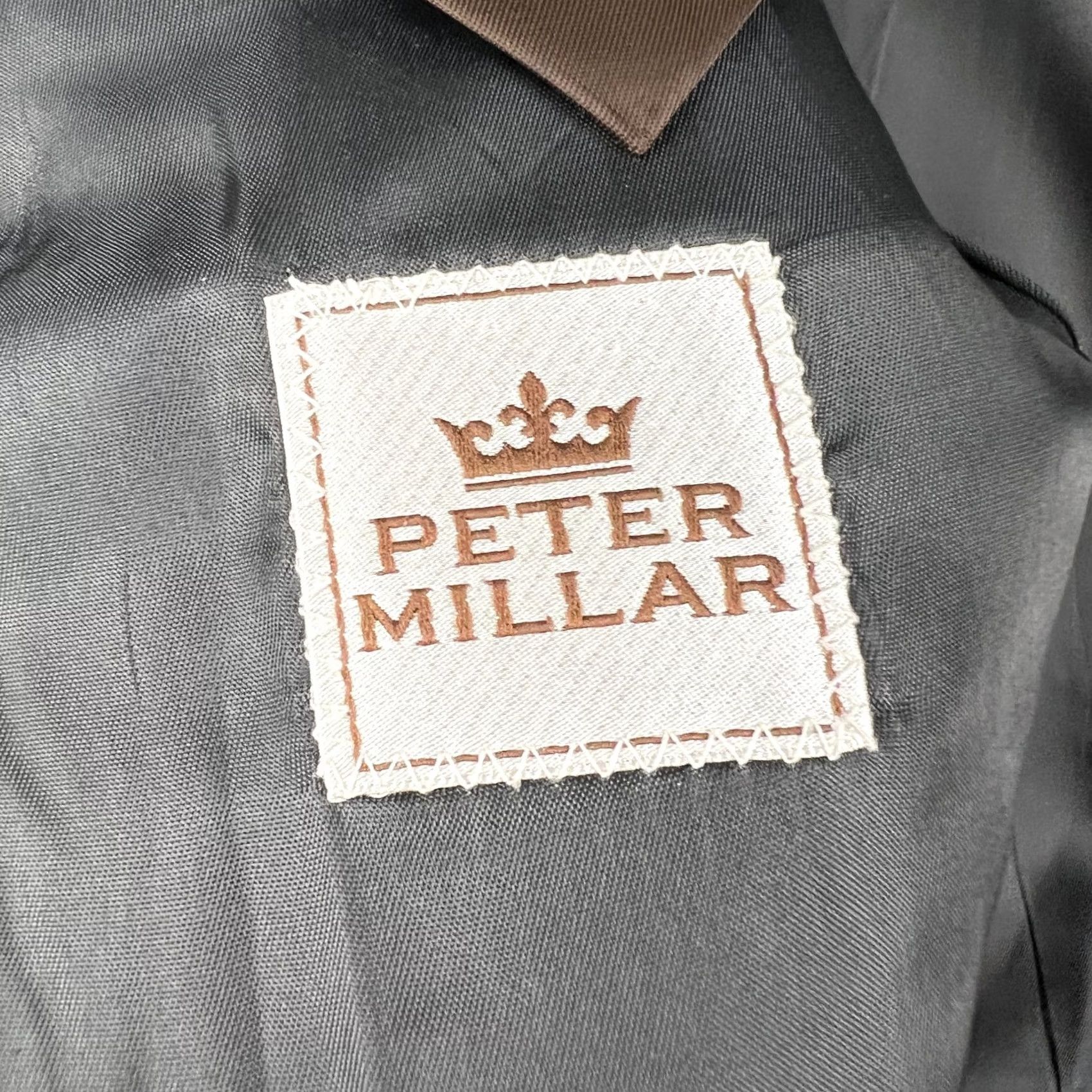 Peter Millar Peter Millar Golf Sport Coat Blazer 42R Mens Grey Wool Suit Jacket Two Button Size 42R - 4 Thumbnail