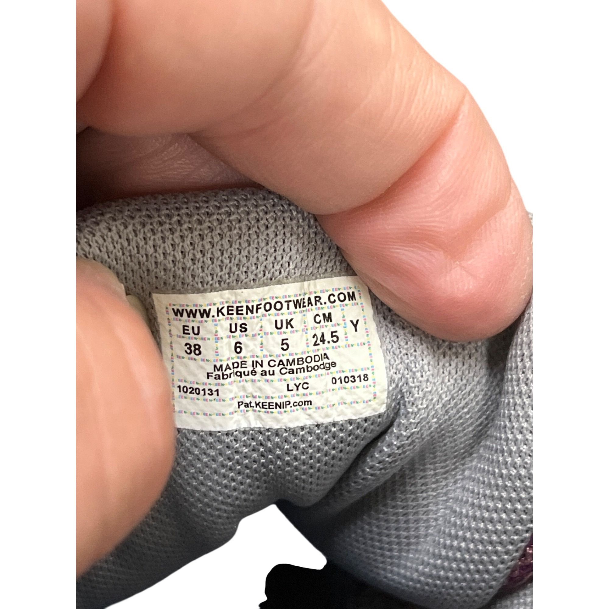 KEEN Keen Dry waterproof wms gray pink trail hiking ankle boots s Size US 6 / IT 36 - 7 Thumbnail