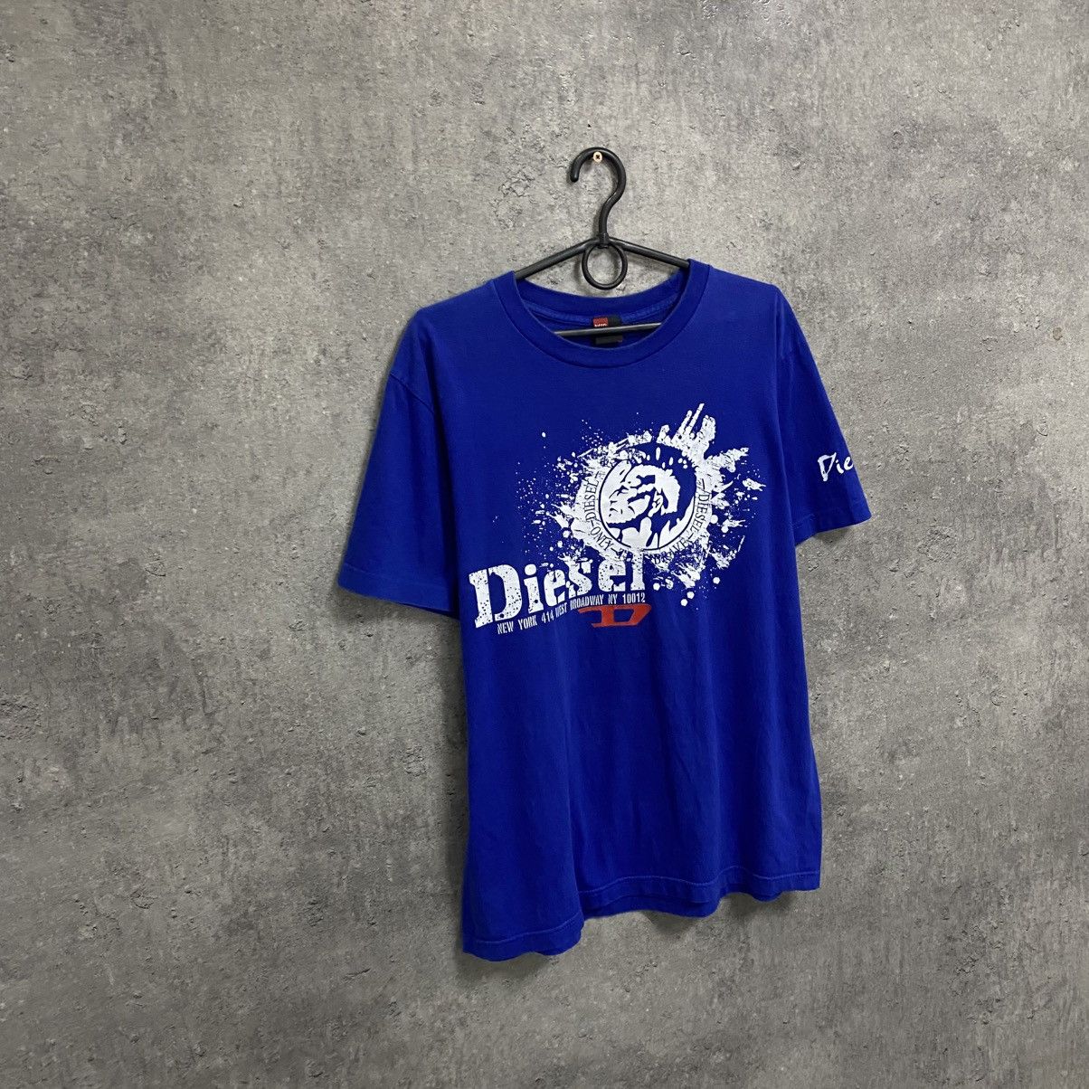 Diesel Vintage Diesel T-Shirt Big Logo Japan Style Y2k Size US L / EU 52-54 / 3 - 4 Thumbnail