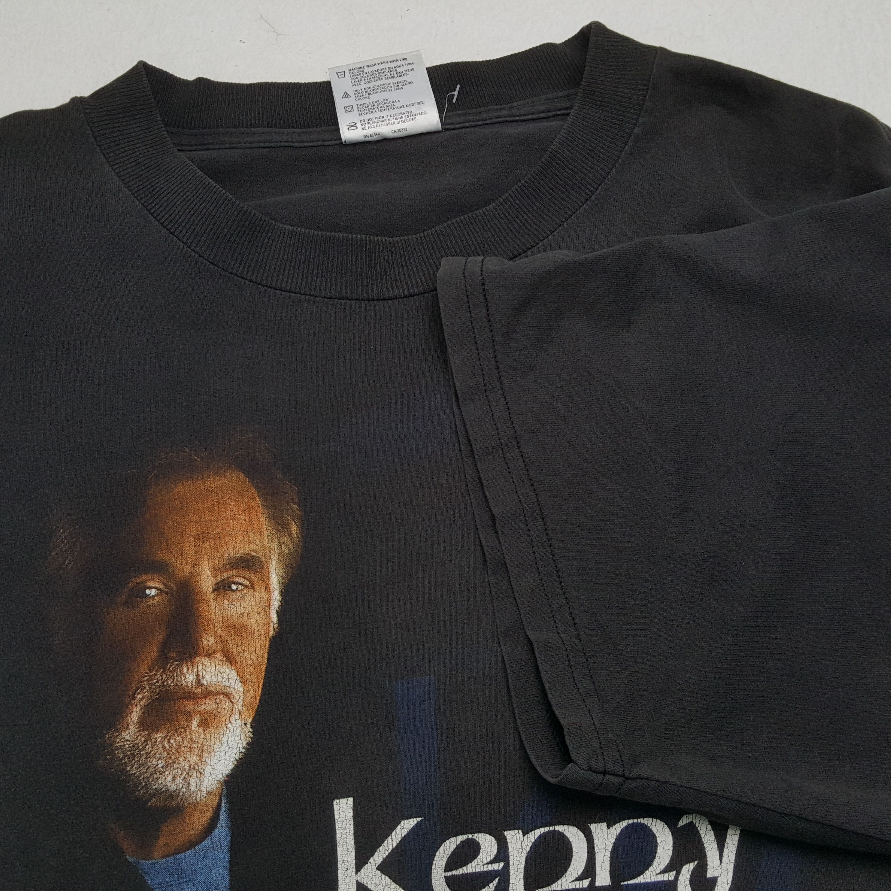 Vintage KENNY ROGERS American Singer Music Vintage Tshirt Size US XL / EU 56 / 4 - 7 Thumbnail