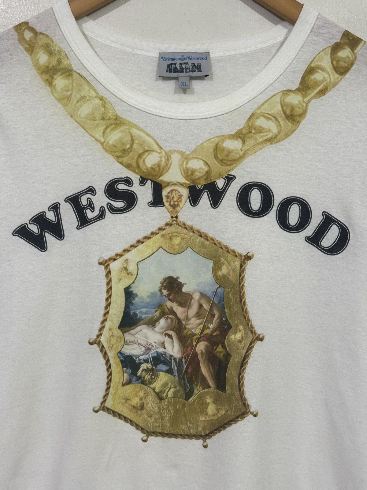 Vivienne Westwood Vivienne Westwood Man Printed Necklace Art Tee Size US XL / EU 56 / 4 - 5 Thumbnail