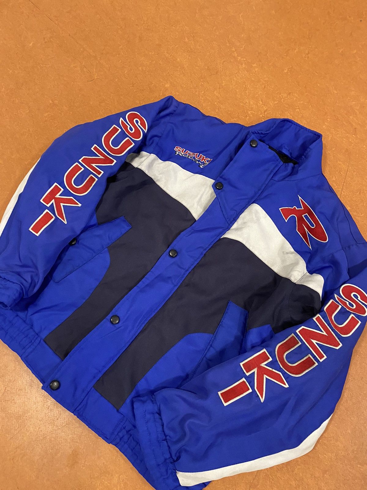Vintage Vintage Jacket Suzuki Racing R Motorcycle Jacket Size US XL / EU 56 / 4 - 3 Thumbnail