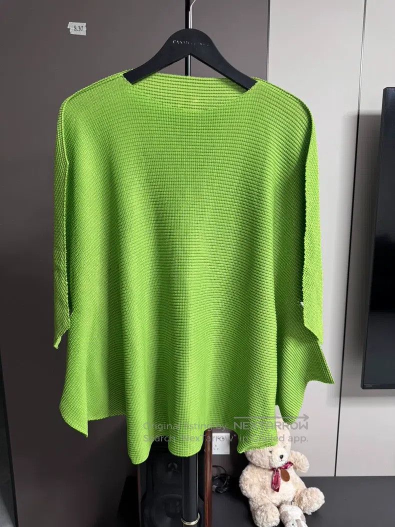 Issey Miyake Issey Miyake size:one size Tofu Block Batwing Sleeve Long Size XXS / US 00 / IT 34 - 1 Thumbnail