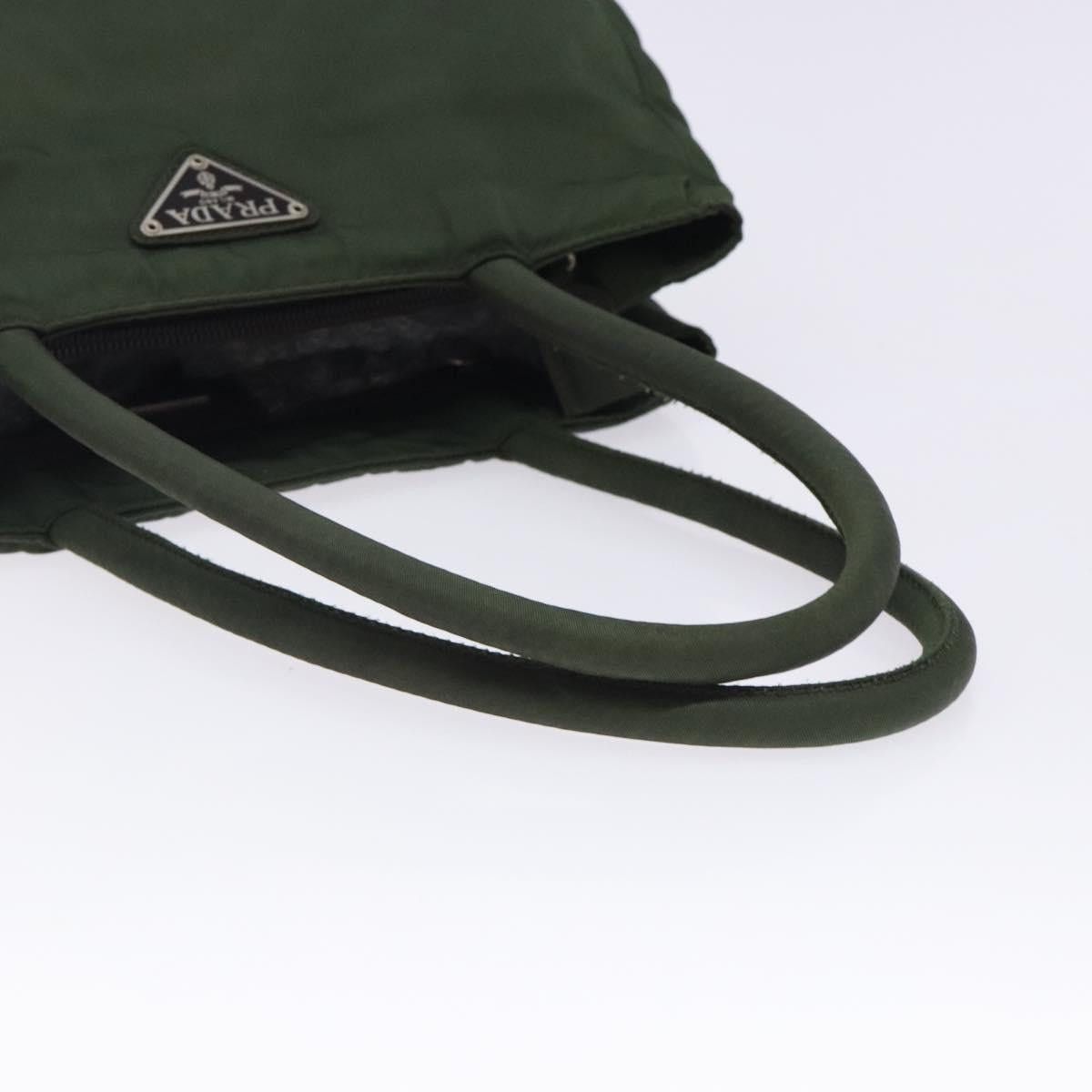 Prada PRADA Tote Bag Nylon Khaki Silver Size ONE SIZE - 7 Thumbnail