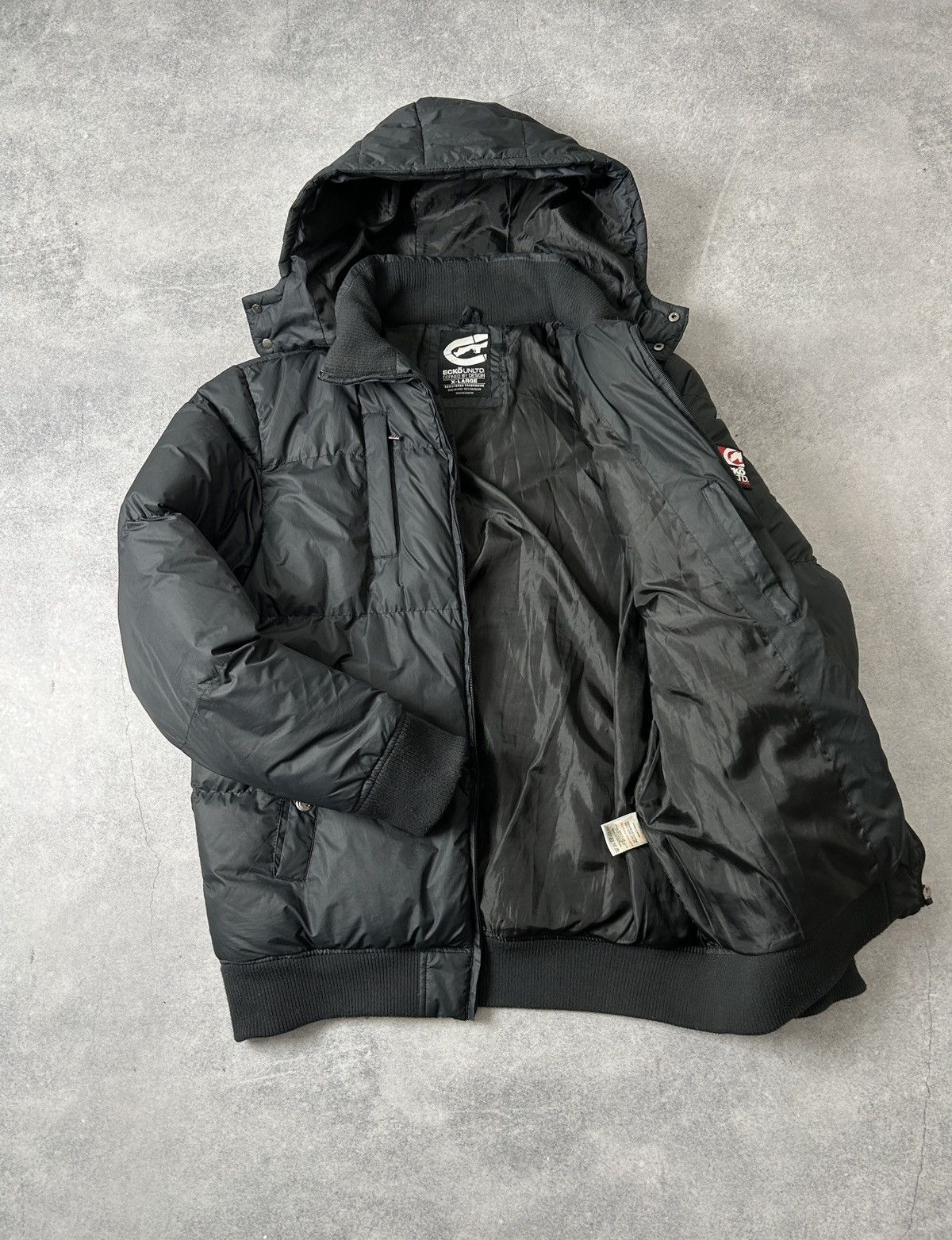 Ecko Unltd. Vintage Ecko Unldt puffer black jacket mens y2k 2000s Size US M / EU 48-50 / 2 - 3 Thumbnail