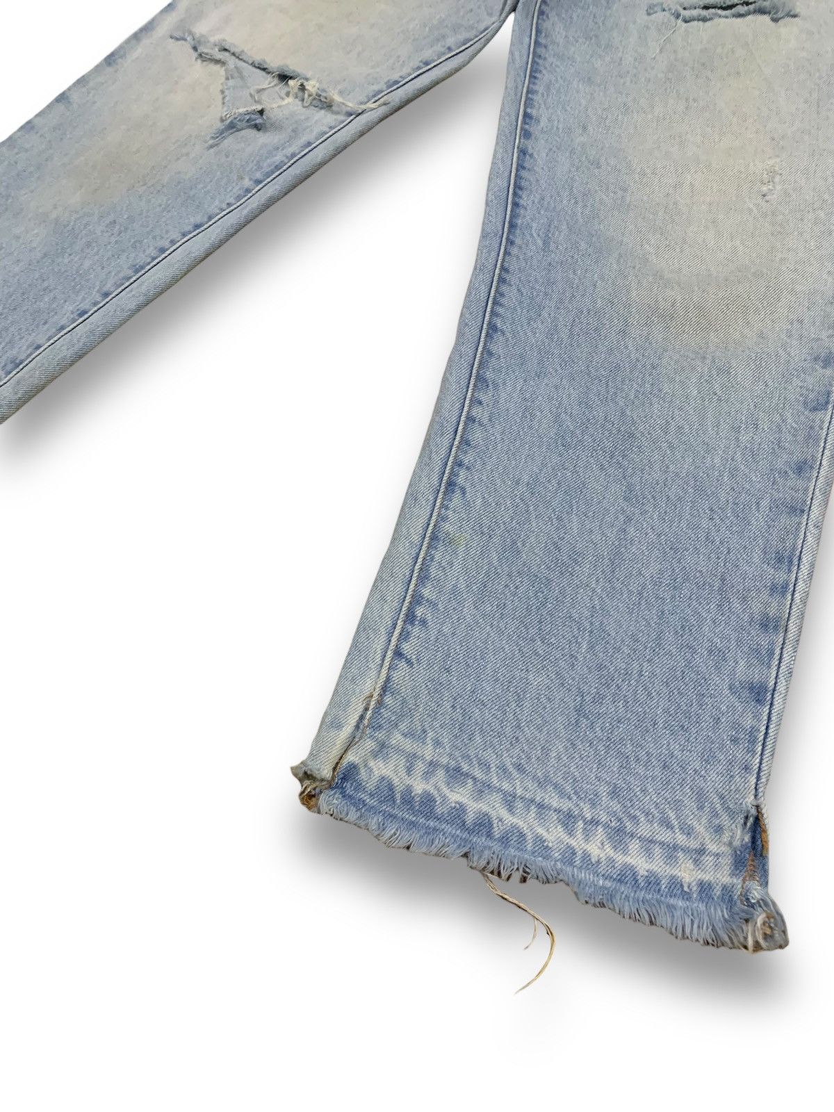 Levi's Made & Crafted Vintage Levis Made & Crafted Big E Distressed Grunge Jeans Size US 29 - 11 Thumbnail
