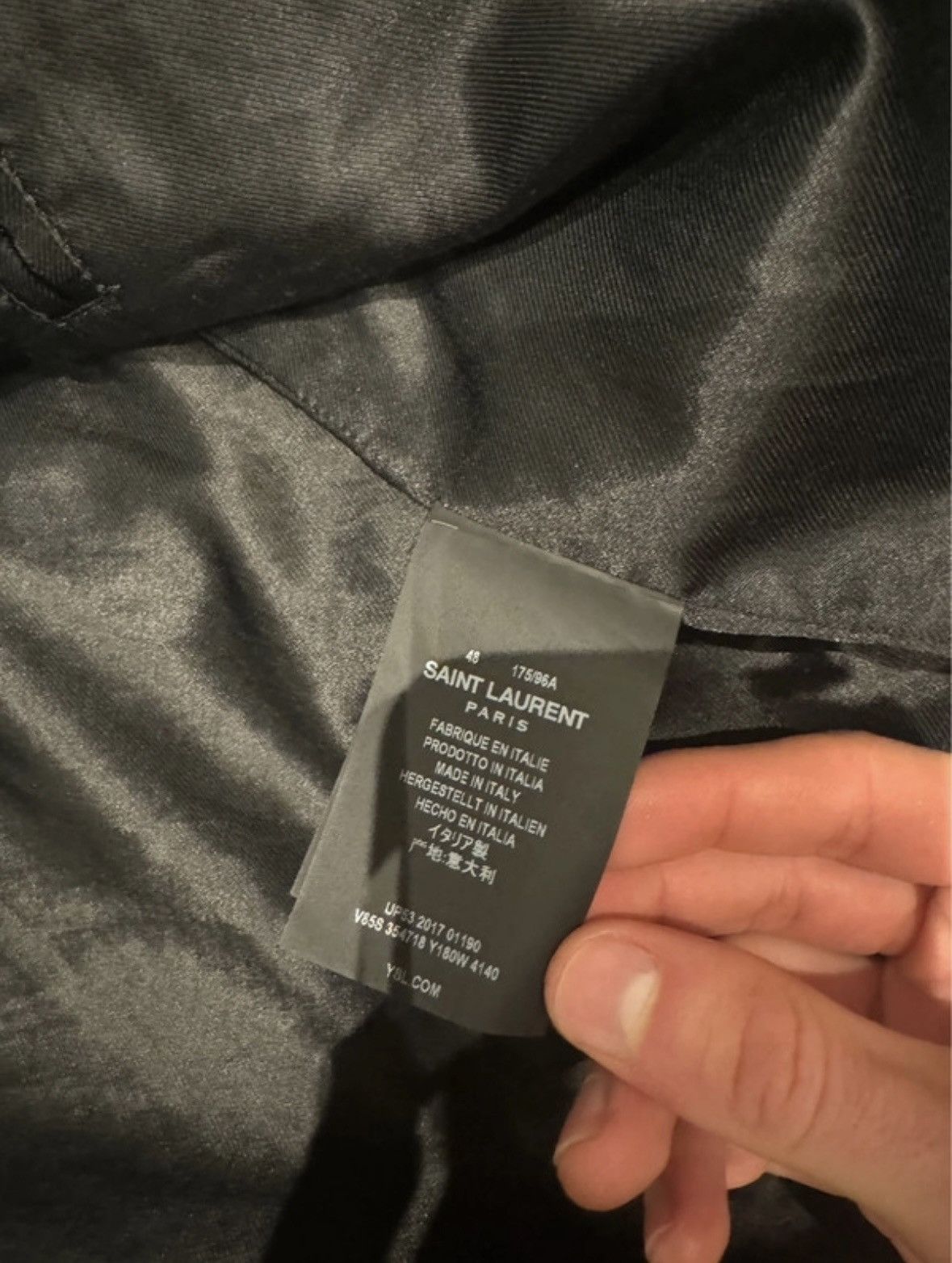 Saint Laurent Paris Saint Laurent Teddy Jacket Size US M / EU 48-50 / 2 - 5 Thumbnail