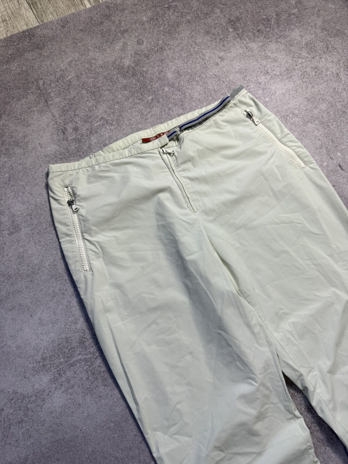 Prada Prada Sport Nylon Track Pants 2000s Archived Red Tab trouser Size US 31 - 6 Thumbnail