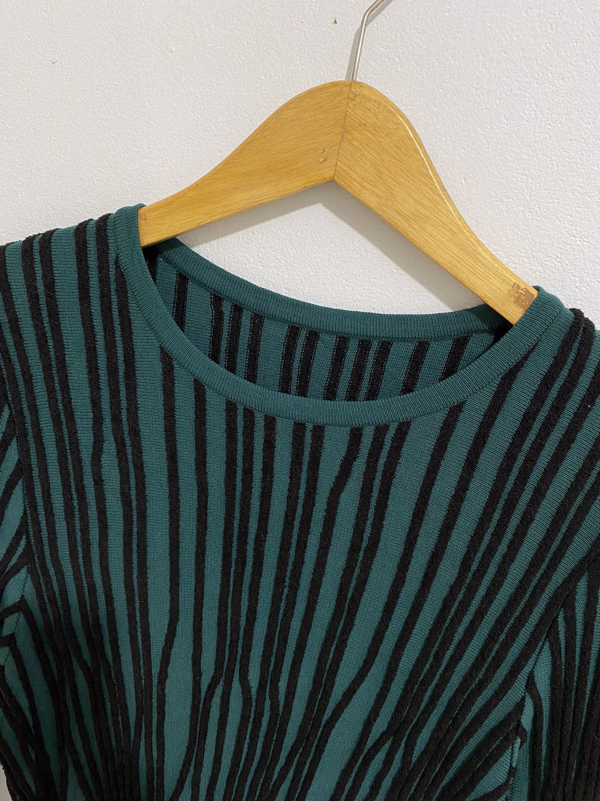 Issey Miyake Undefined 3d Pleated Knitt Longsleeve issey style Size US S / EU 44-46 / 1 - 4 Thumbnail