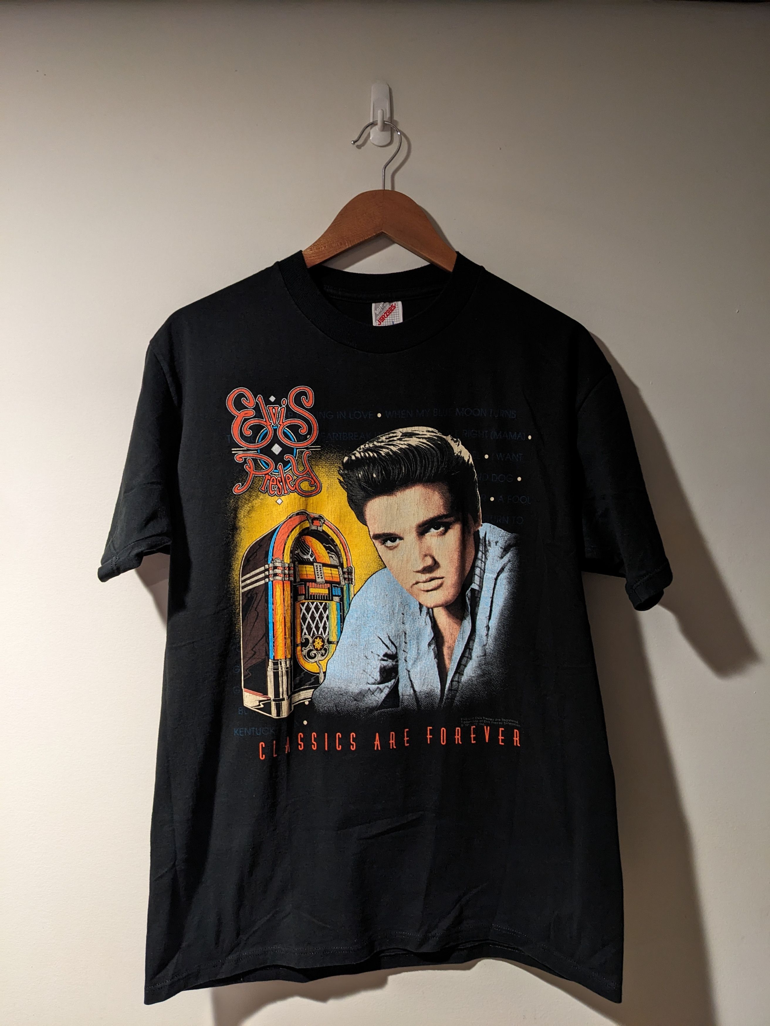 Band Tees × Vintage Vintage 1992 Elvis Classics Are Forever Music Large T-Shirt Size US L / EU 52-54 / 3 - 1 Thumbnail