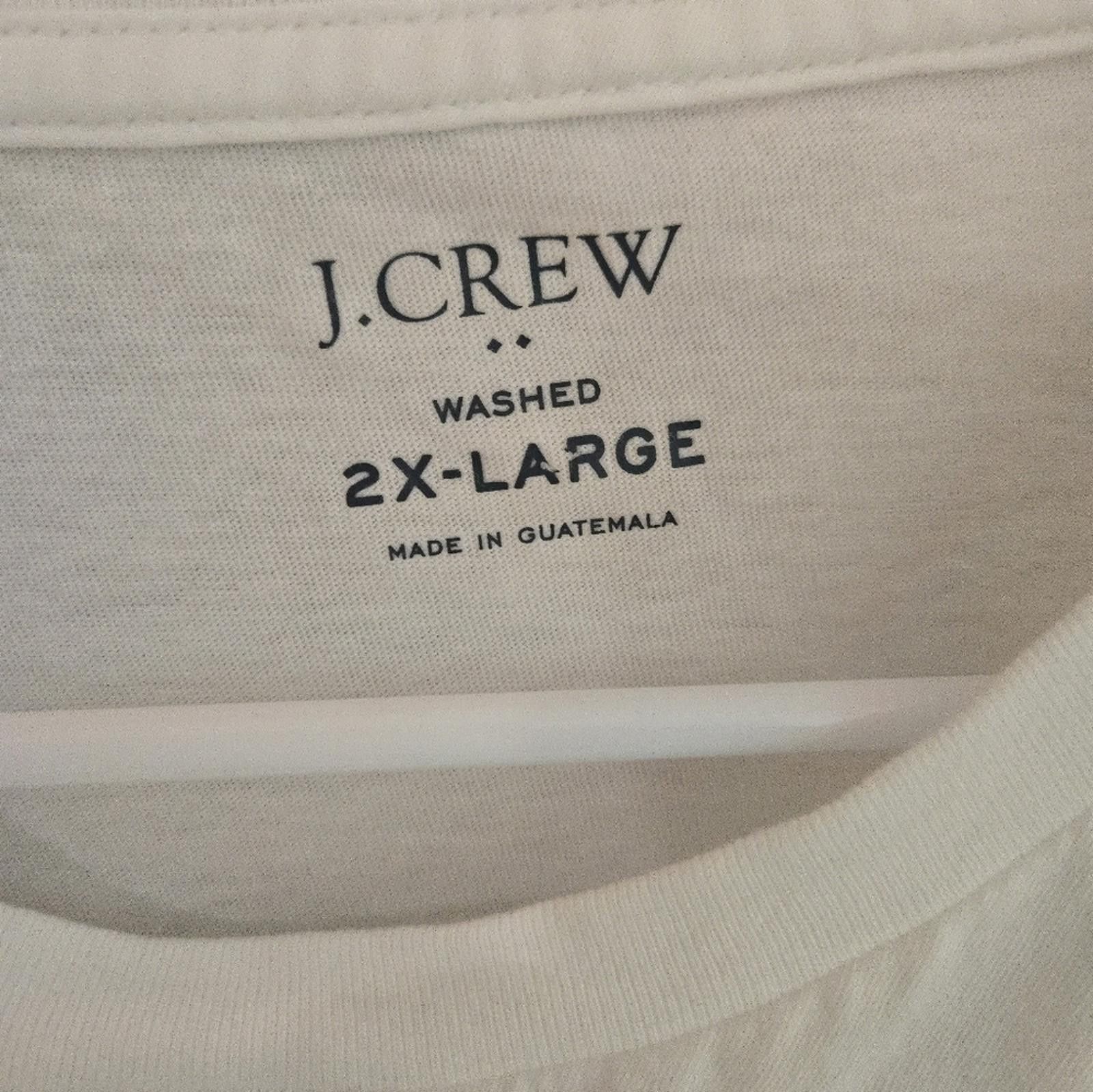 J.Crew J Crew Cotton Washed Jersey Tee Size US M / EU 48-50 / 2 - 4 Thumbnail