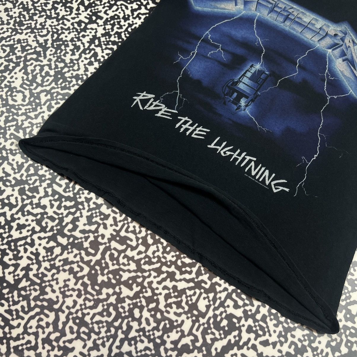 Metallica Vintage Y2K Metallica Ride The Lighting Band Rock Tour Size US M / EU 48-50 / 2 - 10 Thumbnail