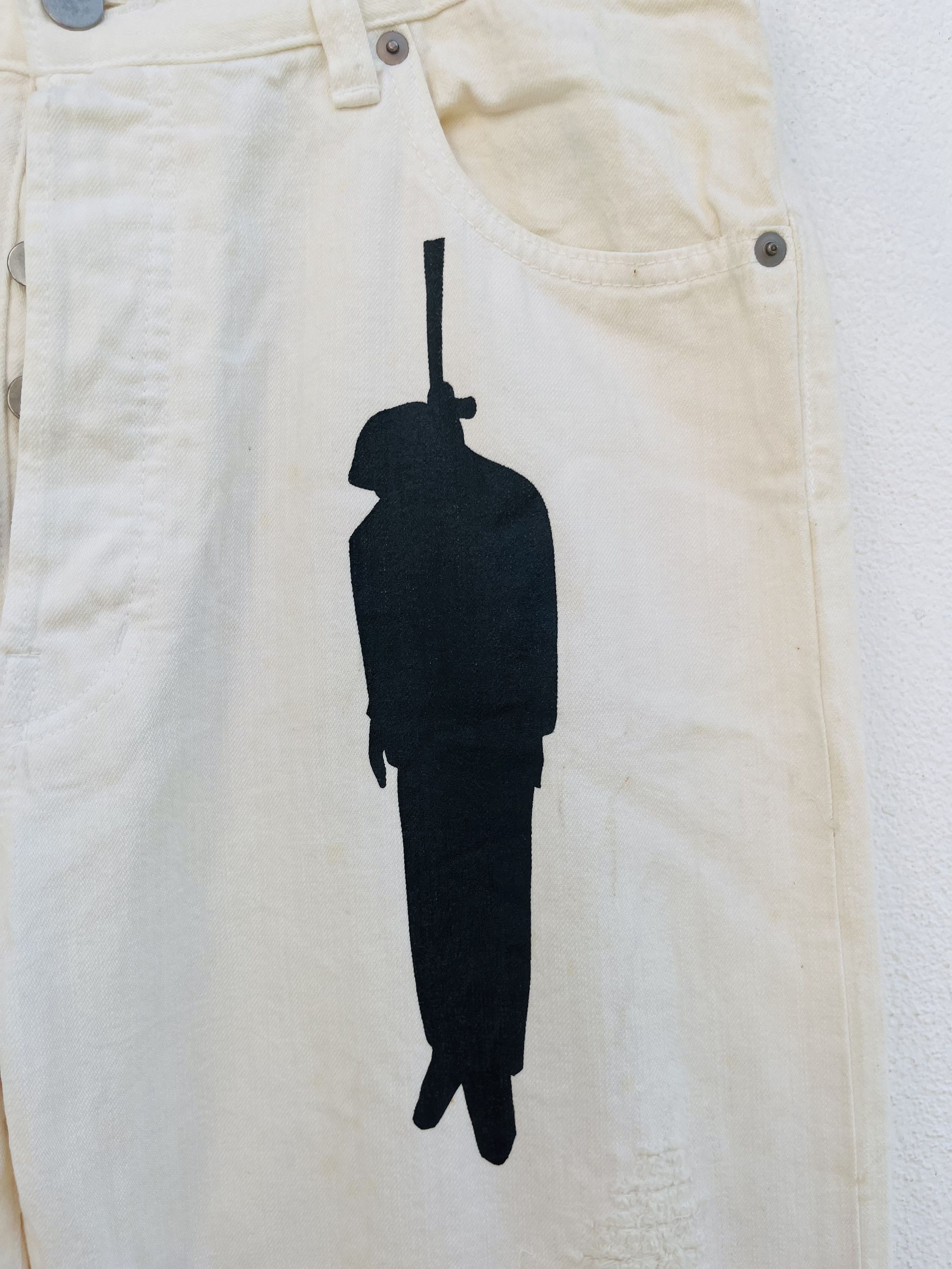 Broken Homme × Japanese Brand × Vintage Vintage Broken Homme Japanese Designer Fashion Style Size US 34 / EU 50 - 5 Thumbnail