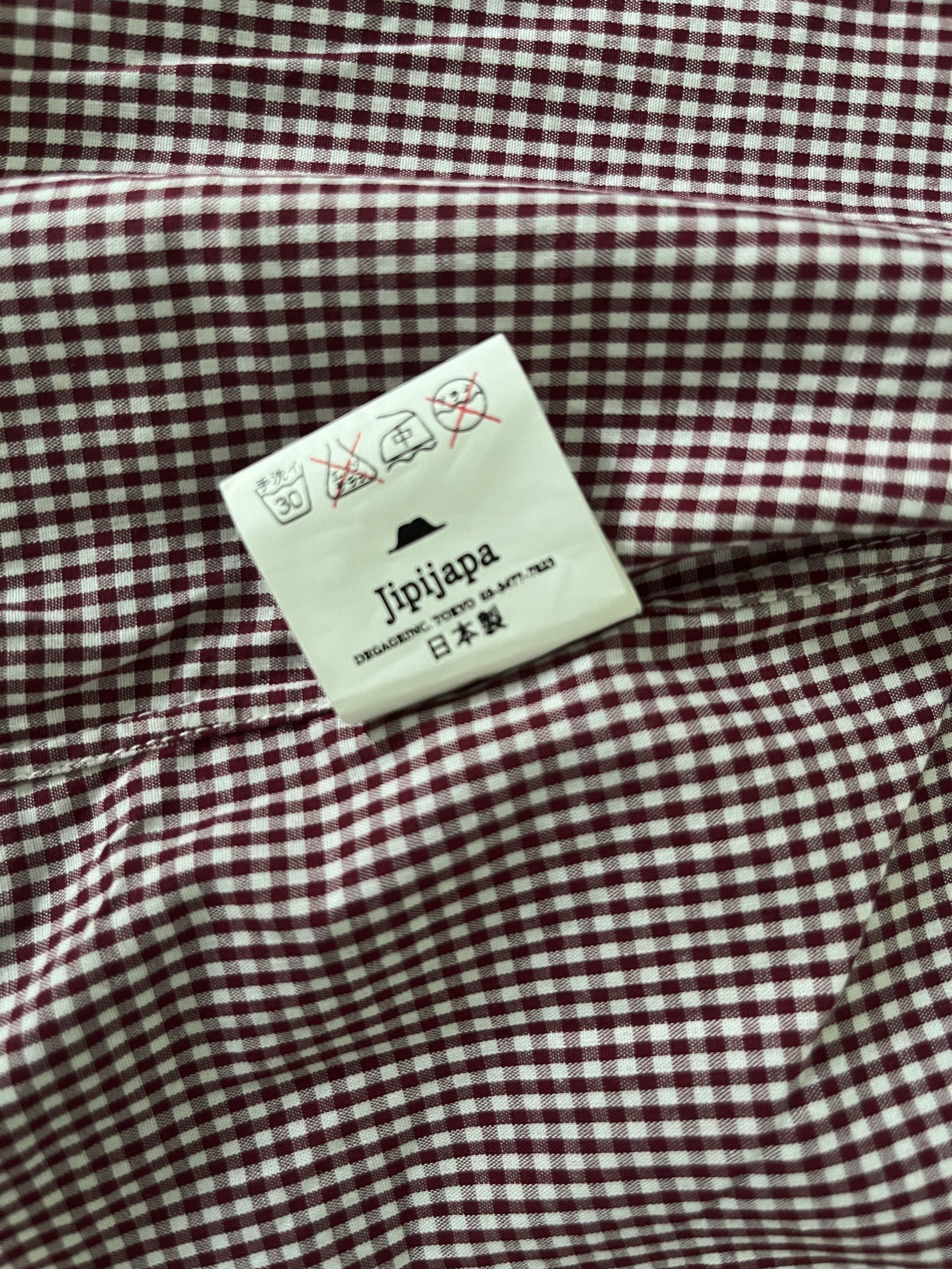 Japanese Brand Jipijapa checkered shirt Size S / US 4 / IT 40 - 6 Thumbnail