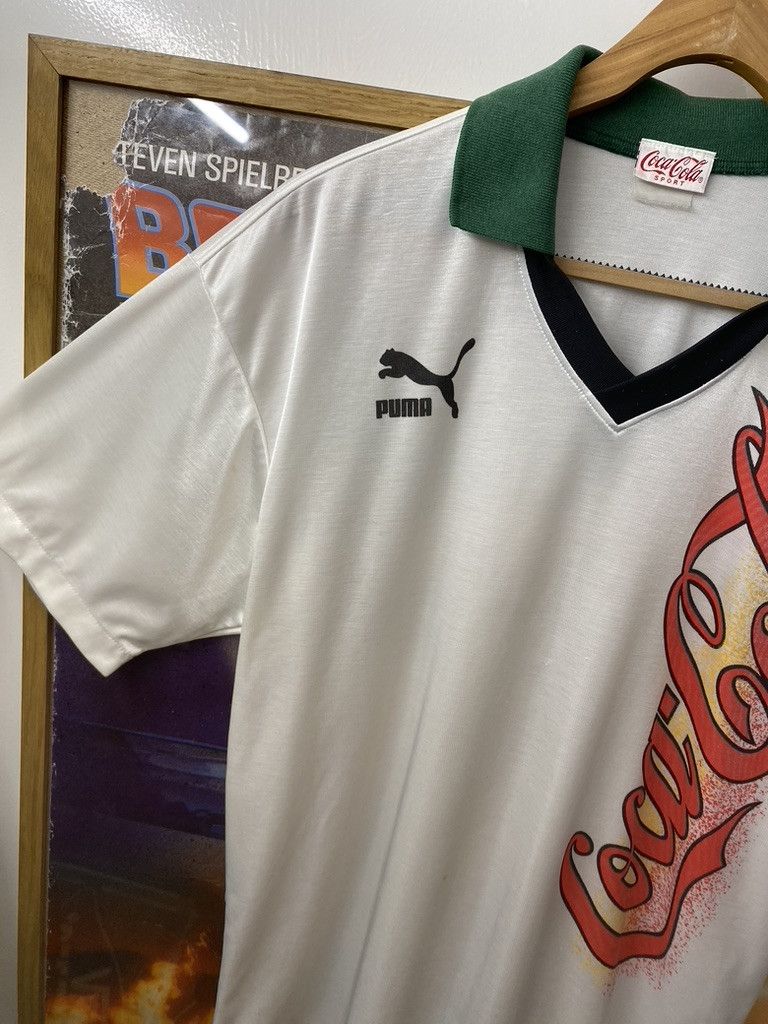 Puma 90s Vintage Puma Sport Coca-Cola Sponsor Football Top Size US L / EU 52-54 / 3 - 5 Thumbnail