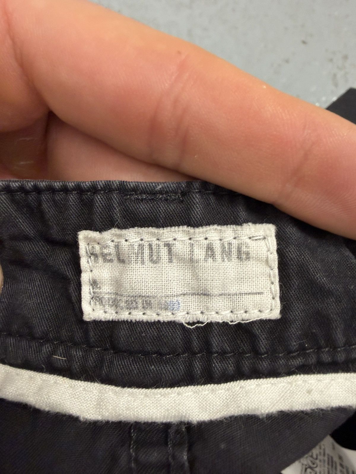 Helmut Lang Vintage 1999 Helmut Lang Cargo Pants Size US 30 / EU 46 - 10 Thumbnail