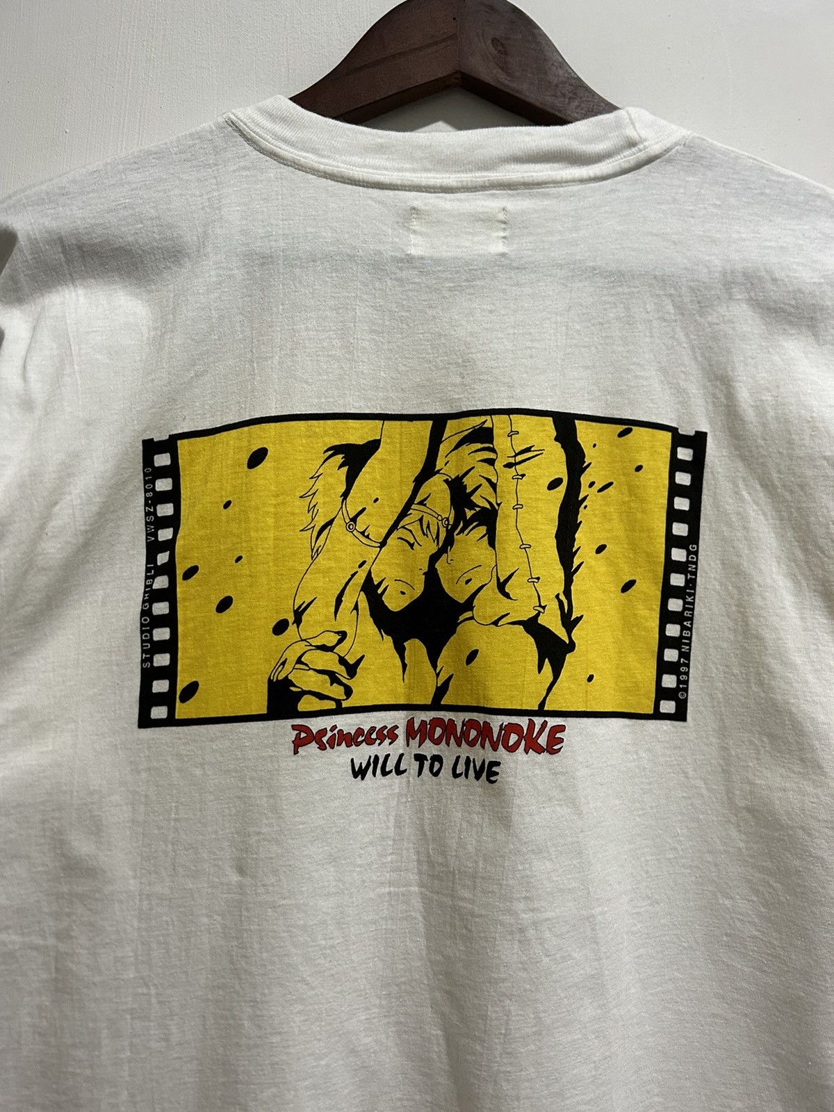 Vintage 1990s Princess Mononoke Anime Rare Graphic Tee
