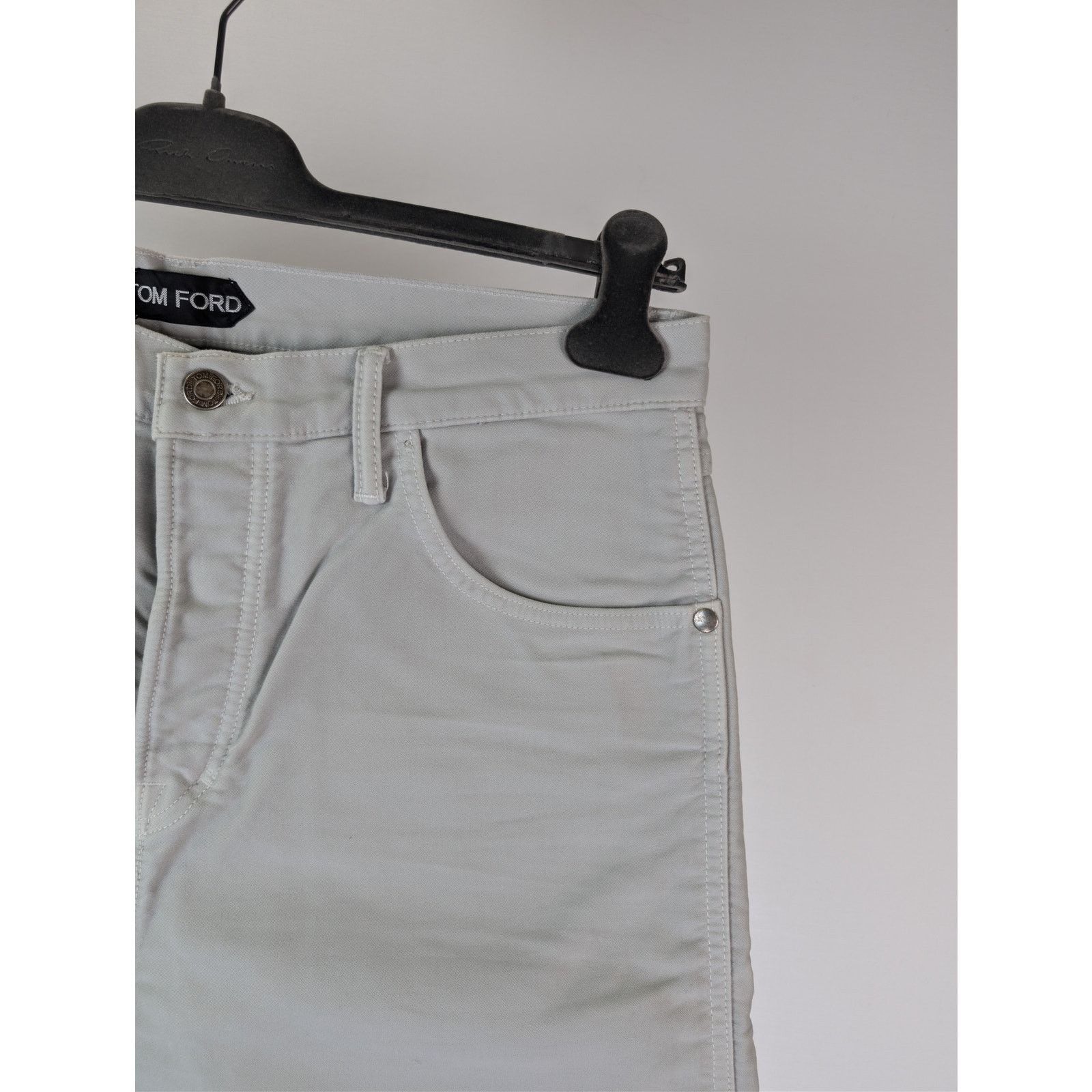 Tom Ford o1rshd1 Tapered Fit Denim Jeans in Grey Size US 34 / EU 50 - 5 Thumbnail
