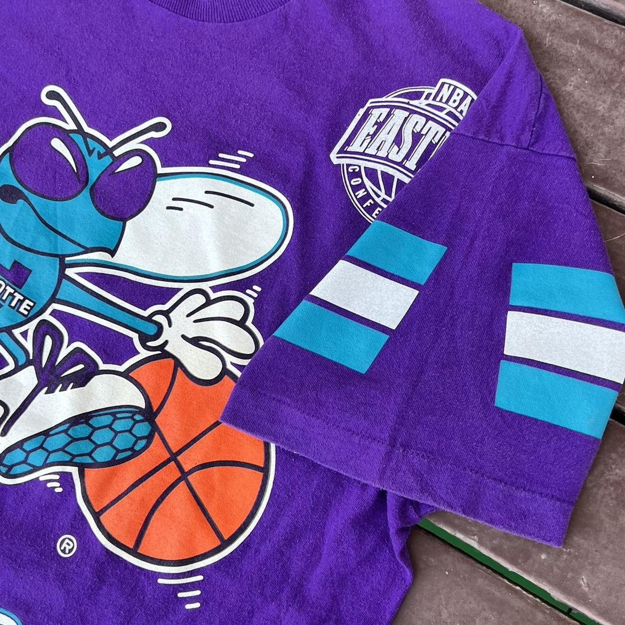 Vintage Vintage 90s CHARLOTTE HORNETS Size US XL / EU 56 / 4 - 5 Thumbnail