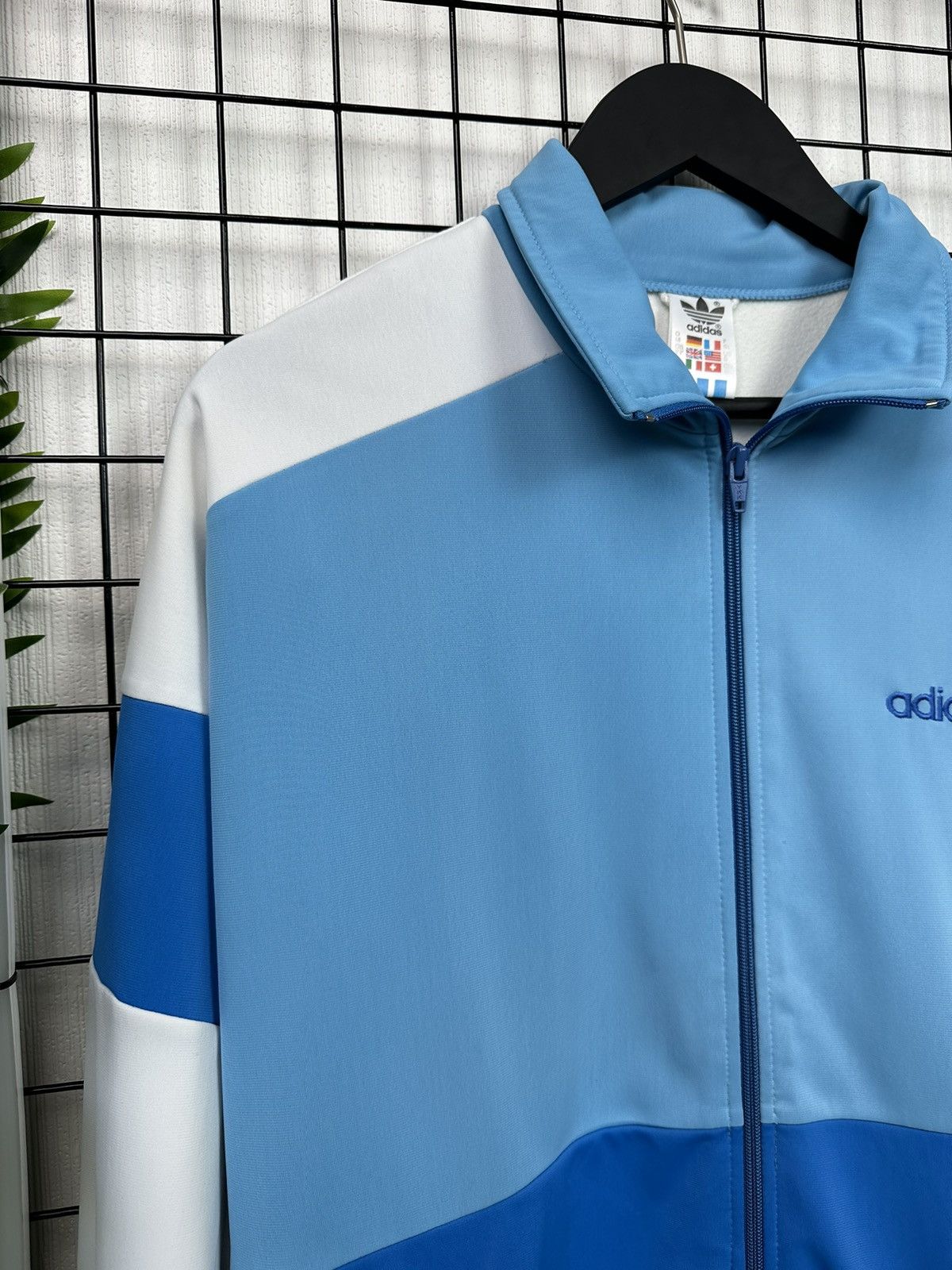 Adidas × Vintage Rare Vintage Adidas track jacket Men S white made in Austria Size US S / EU 44-46 / 1 - 5 Thumbnail