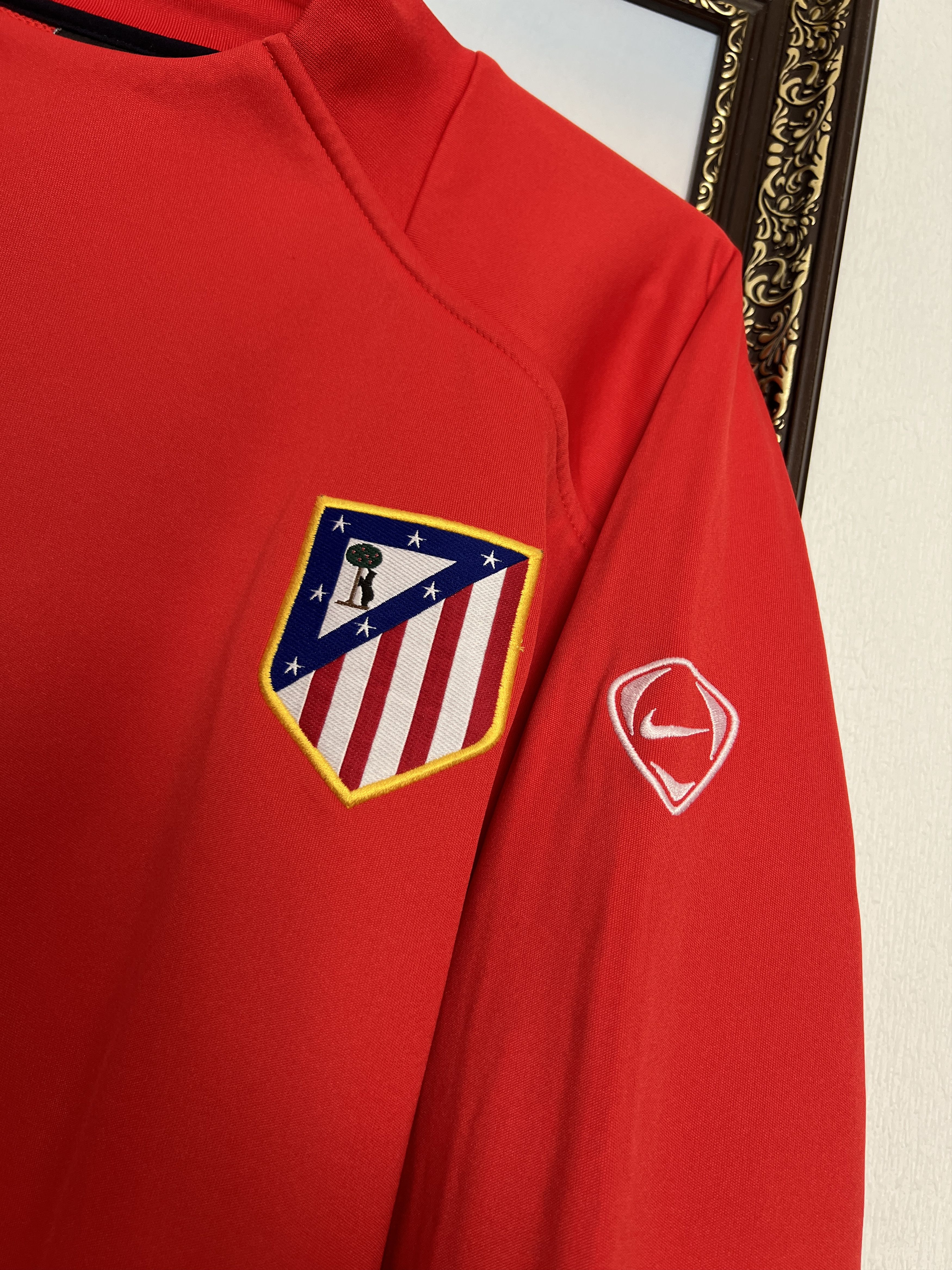 Nike Vintage Nike Atletico Madrid Football Sweatshirt Soccer Size US XL / EU 56 / 4 - 3 Thumbnail